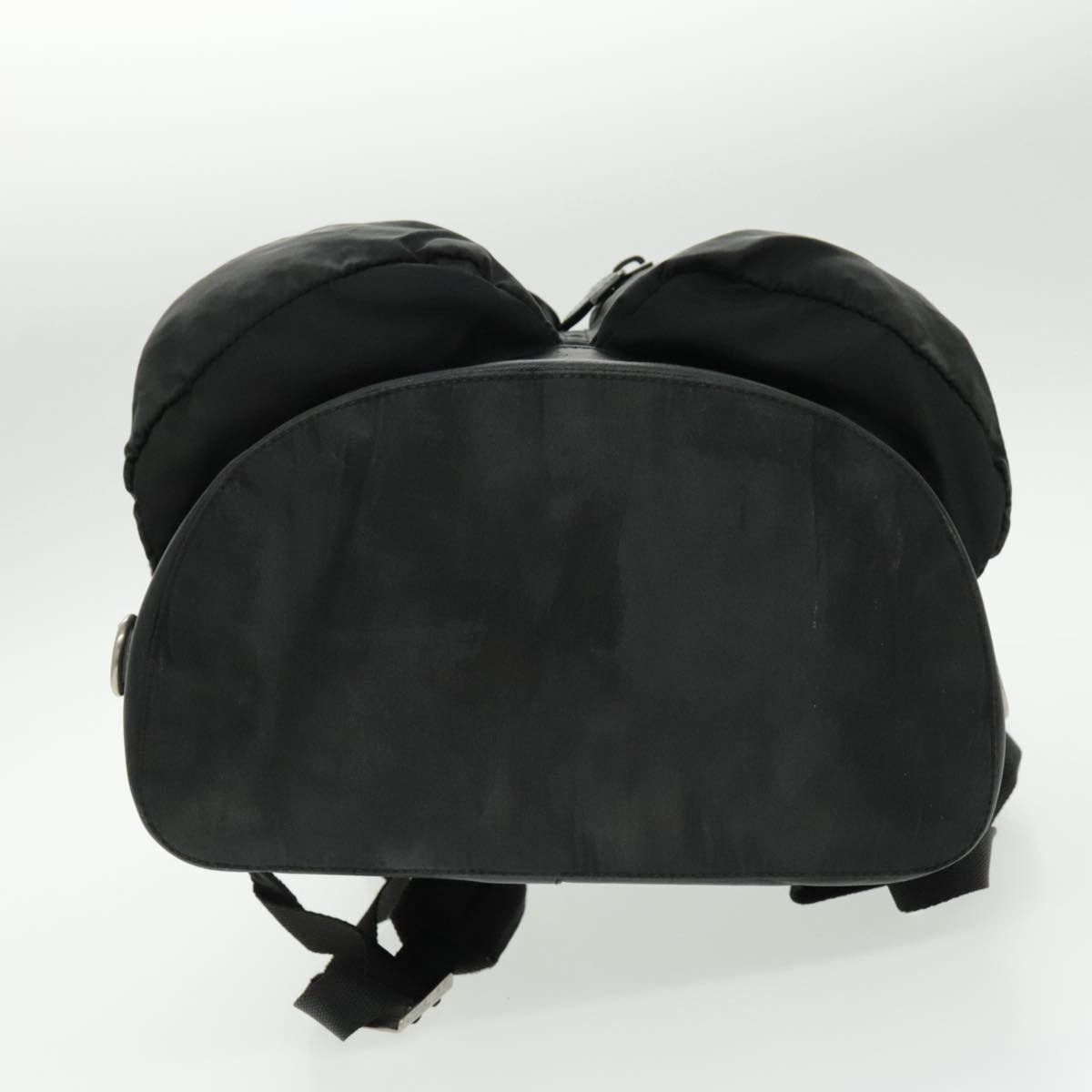Prada PRADA Backpack Nylon Black Silver Size ONE SIZE - 5 Thumbnail