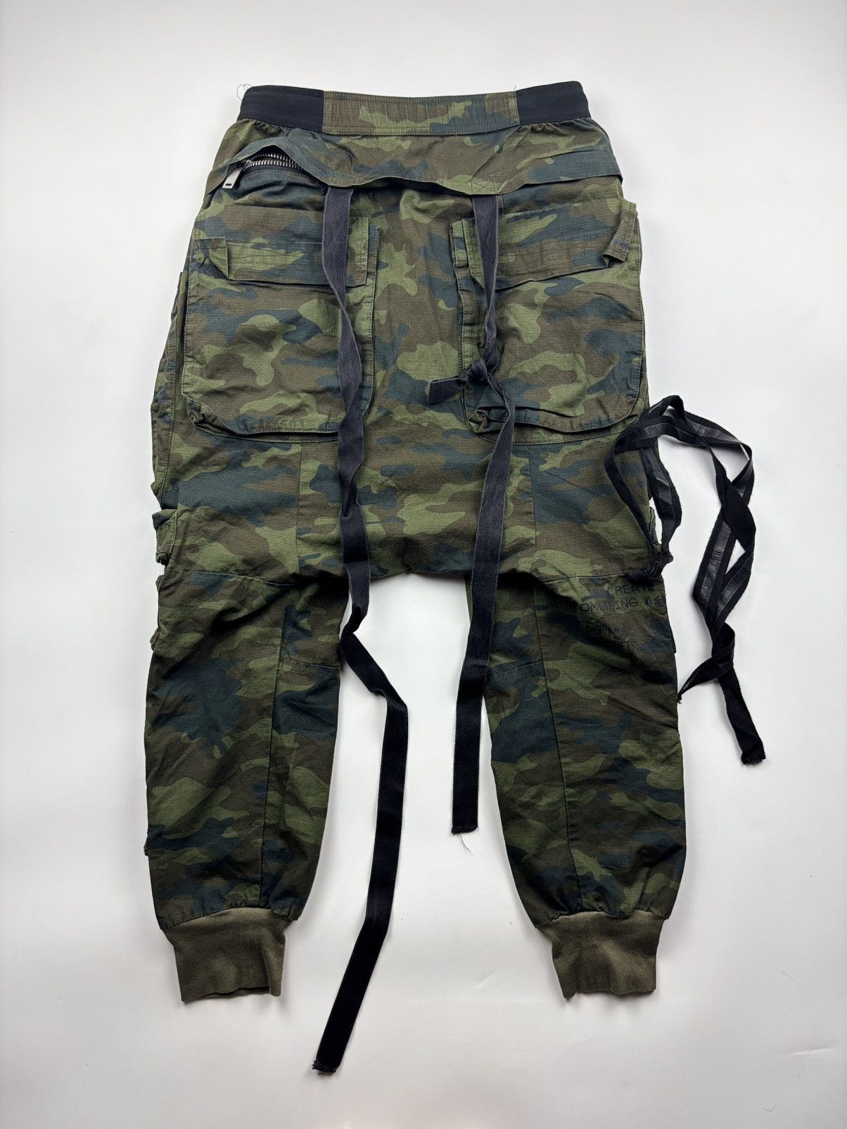 Ben Taverniti Unravel Project × Unravel Project Unravel Project Bondage Camou Pants Size US 26 / EU 42 - 2 Thumbnail