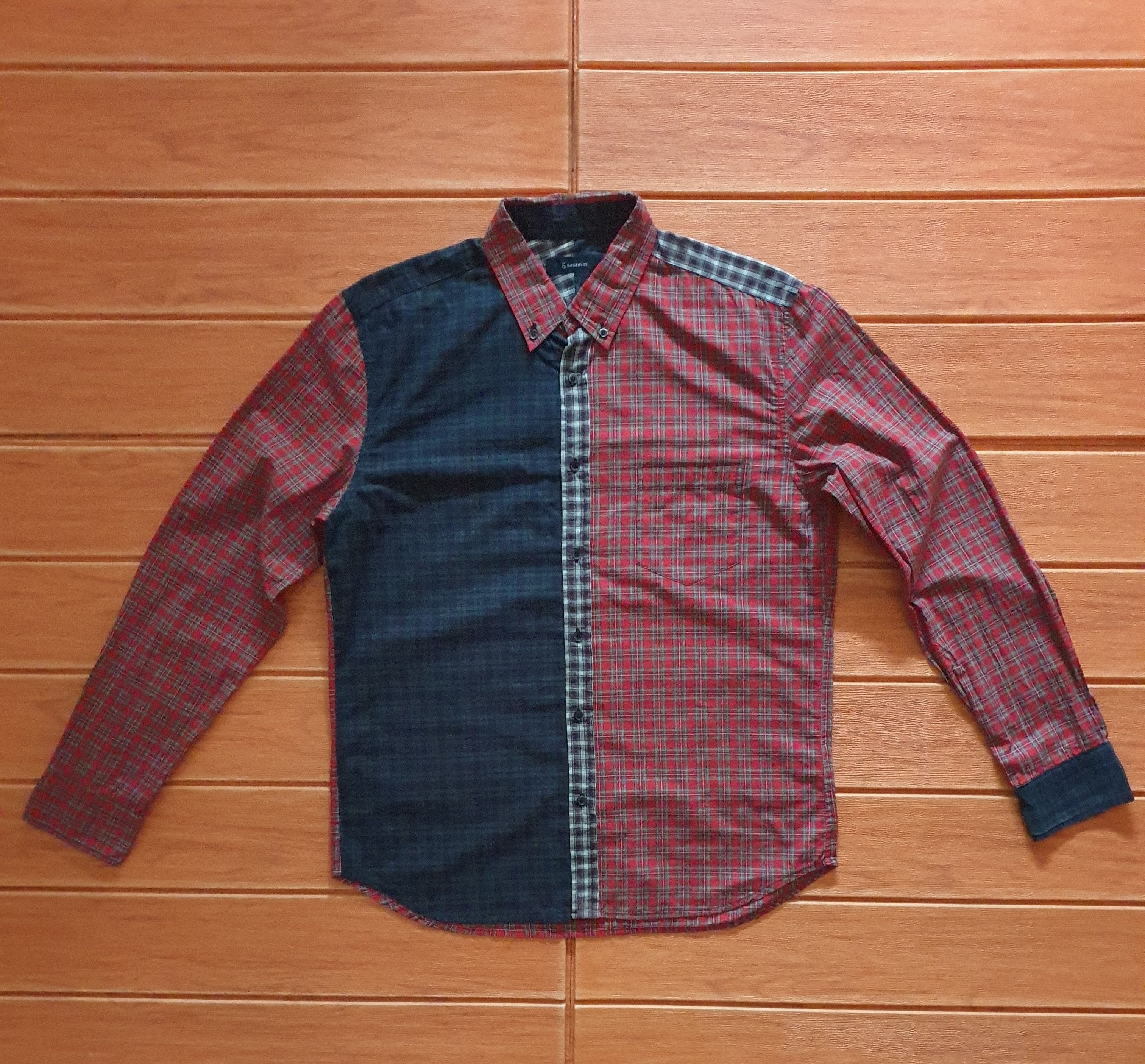RAGEBLUE × Seditionaries 💥Rageblue checkered Japanese flannel shirt Size US L / EU 52-54 / 3 - 4 Thumbnail