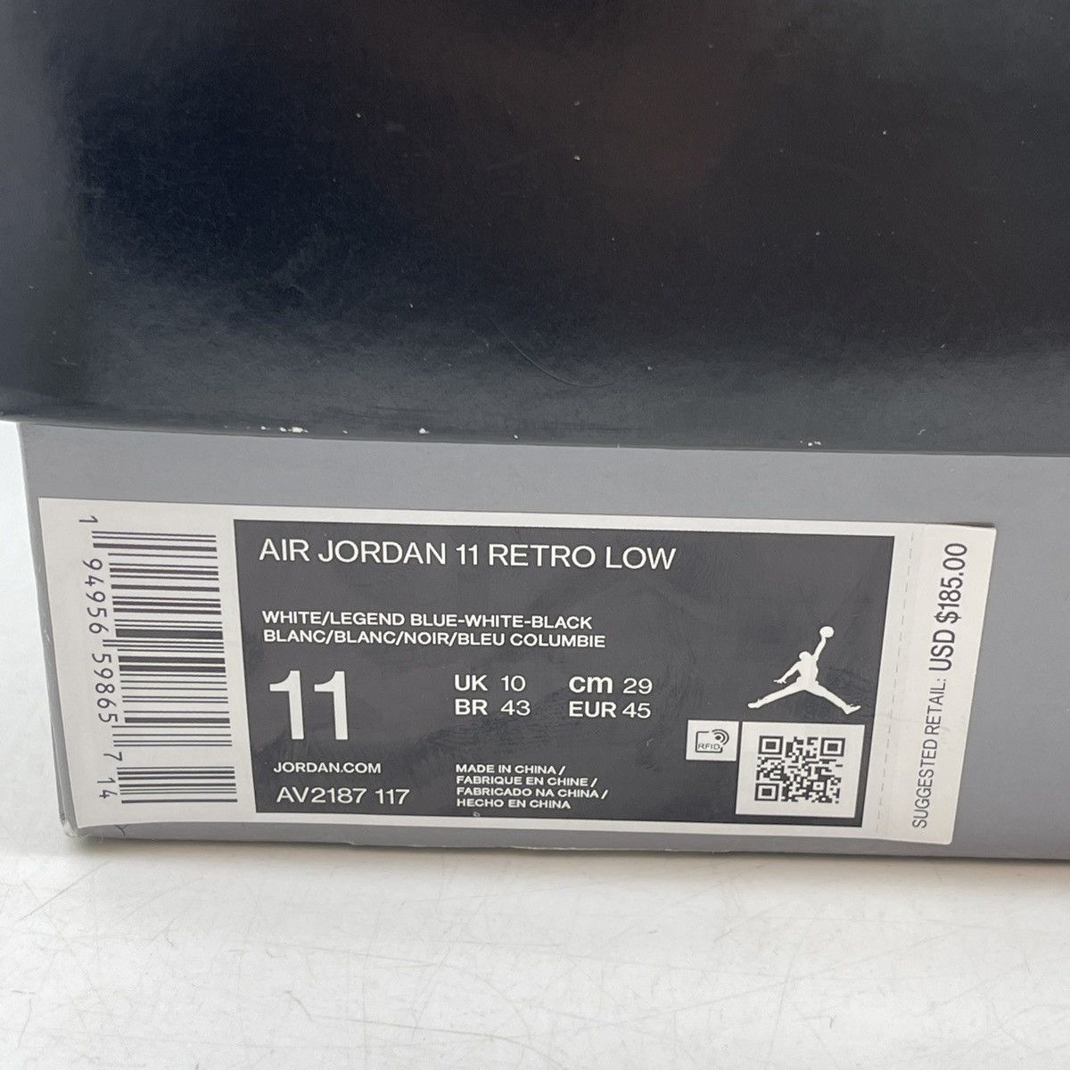 Jordan Brand Air Jordan 11 low legend blue Size US 11 / EU 44 - 9 Thumbnail