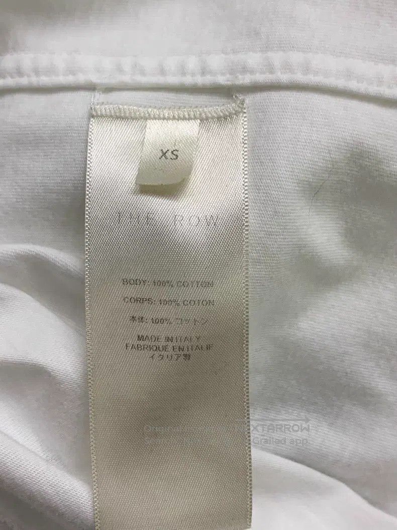 The Row The Row White short sleeve T-shirt Size US XS / EU 42 / 0 - 5 Thumbnail
