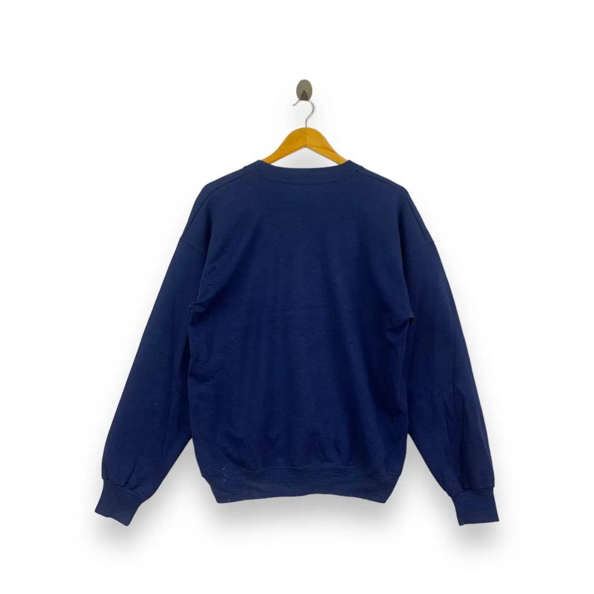 Trussardi Vintage TRUSSARDI ITALY Embroidered No 1 Sweatshirt Size XL / US 12-14 / IT 48-50 - 4 Thumbnail