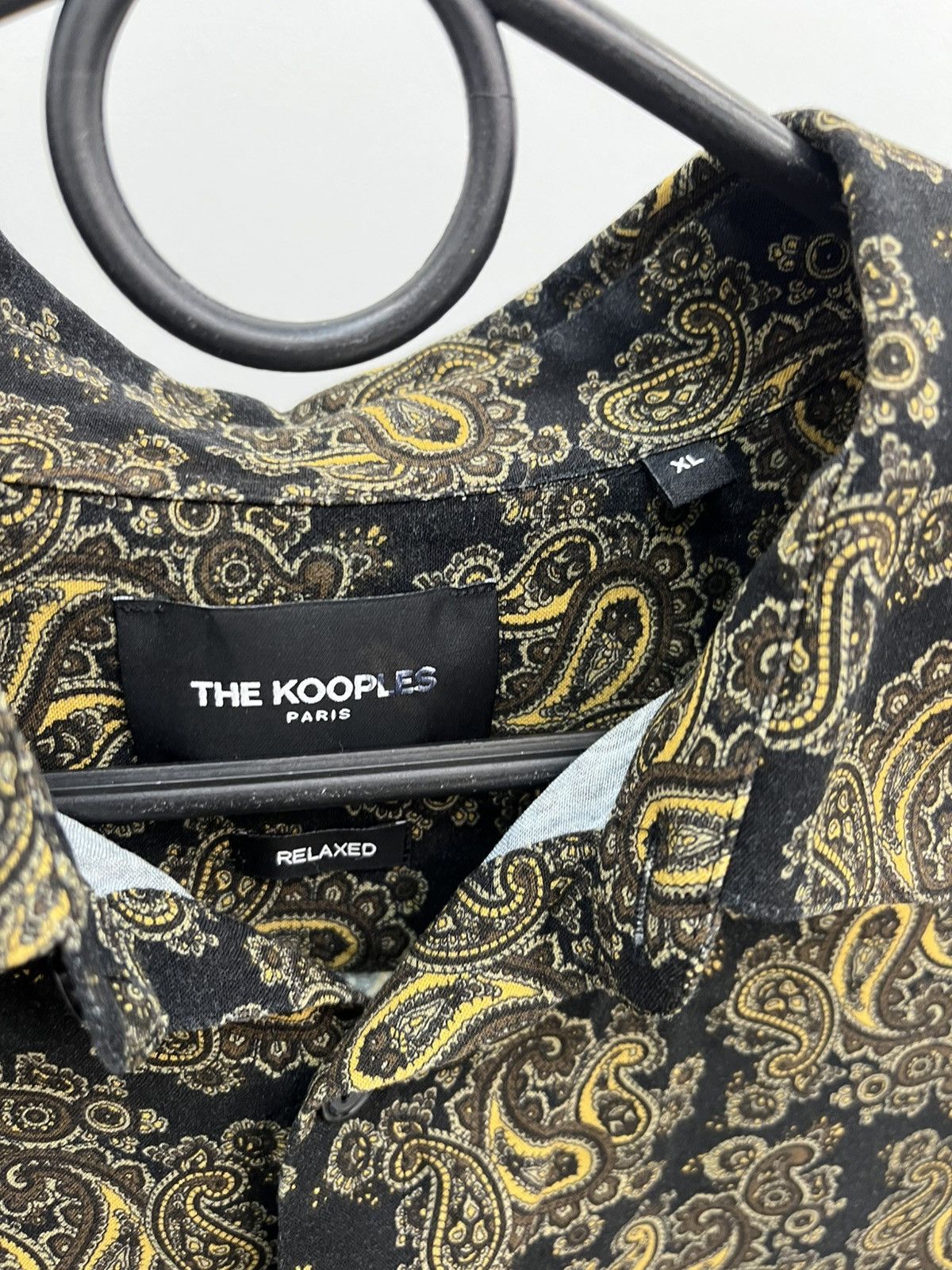 The Kooples The Kooples Paisley Viscose Shirt Size US XL / EU 56 / 4 - 4 Thumbnail