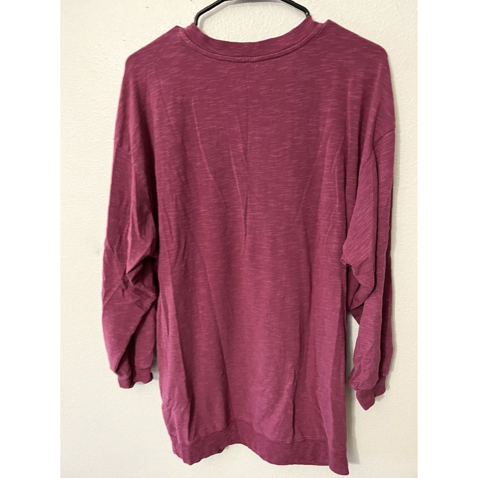 Gap VINTAGE Gap Women Sweater Dress Casual Long Sleeve Purple Pockets 90s Love Theme M Size M / US 6-8 / IT 42-44 - 3 Thumbnail