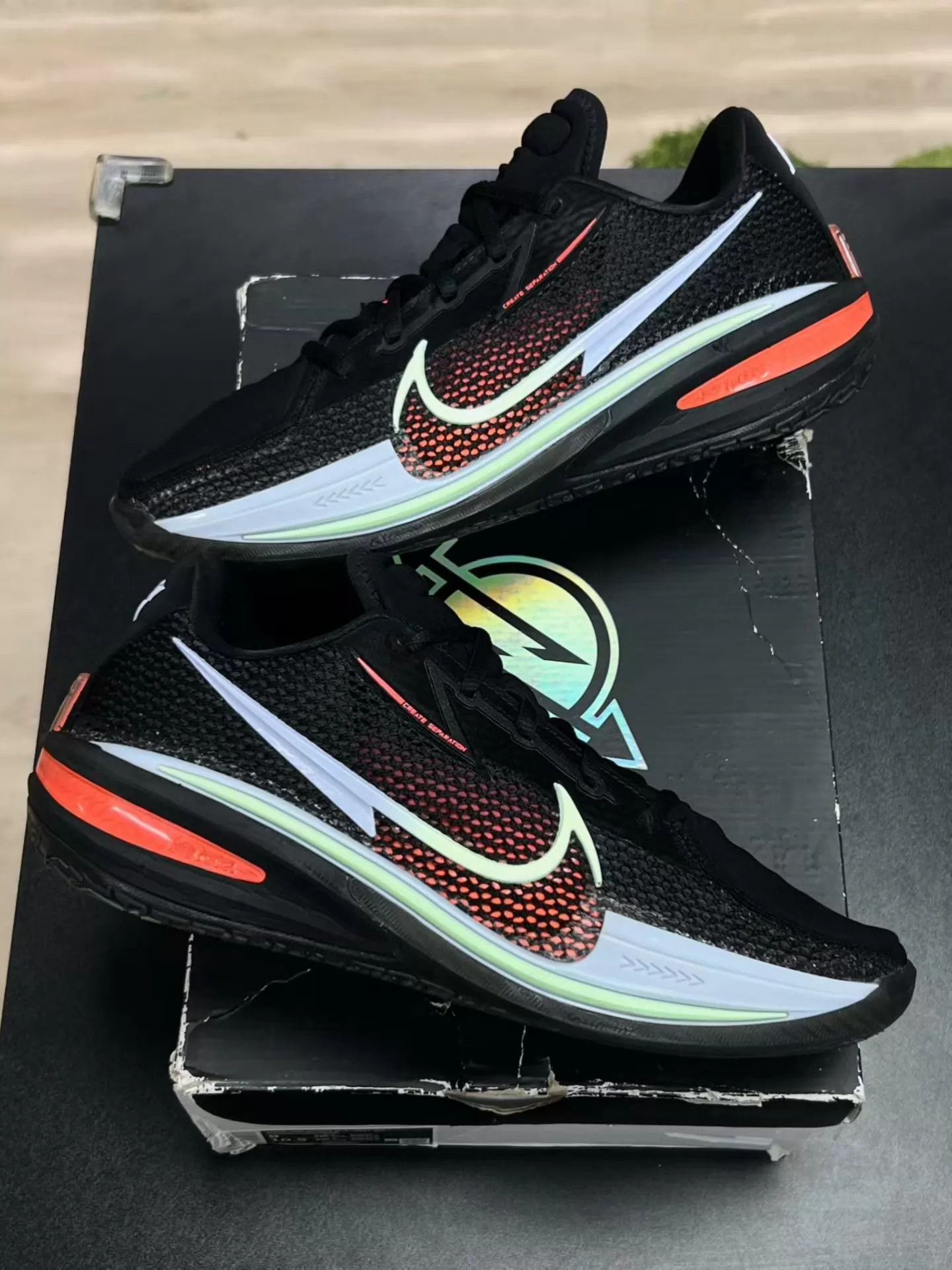 Nike NIKE GT CUT 1 Black Red 42.5 OG Box good condition Size US 9.5 / EU 42-43 - 5 Thumbnail