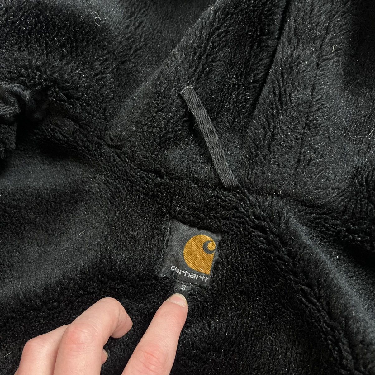 Carhartt 00s Carhartt Fur Vintage Hooded Parka Winter Jacket Size US S / EU 44-46 / 1 - 13 Thumbnail
