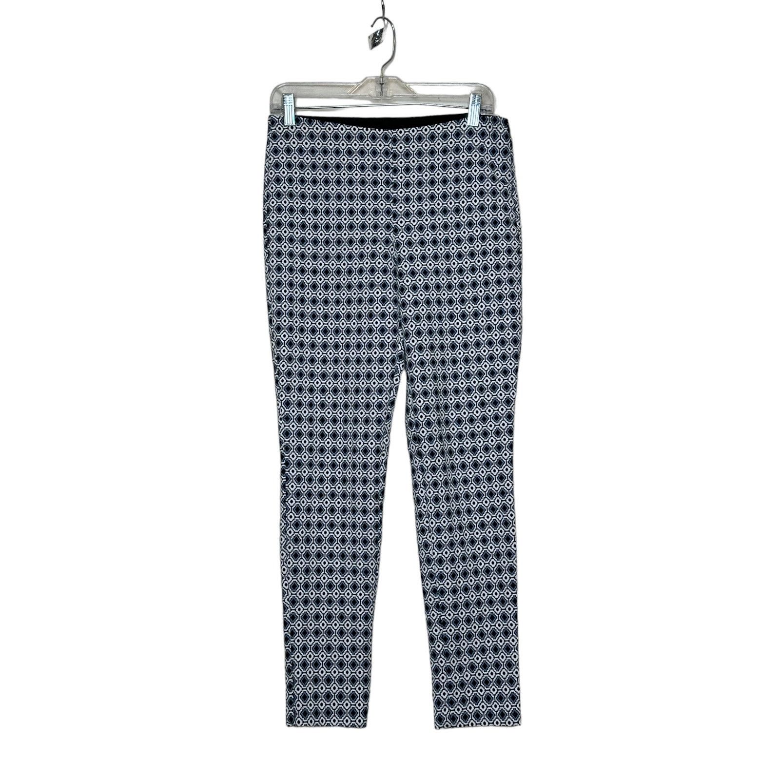 Zara Zara geometric print flat front side zipper pants size Small Size 30" / US 8 / IT 44 - 6 Thumbnail
