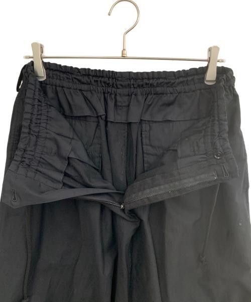 YOHJI YAMAMOTO Cotton/black. Sarouel pants
