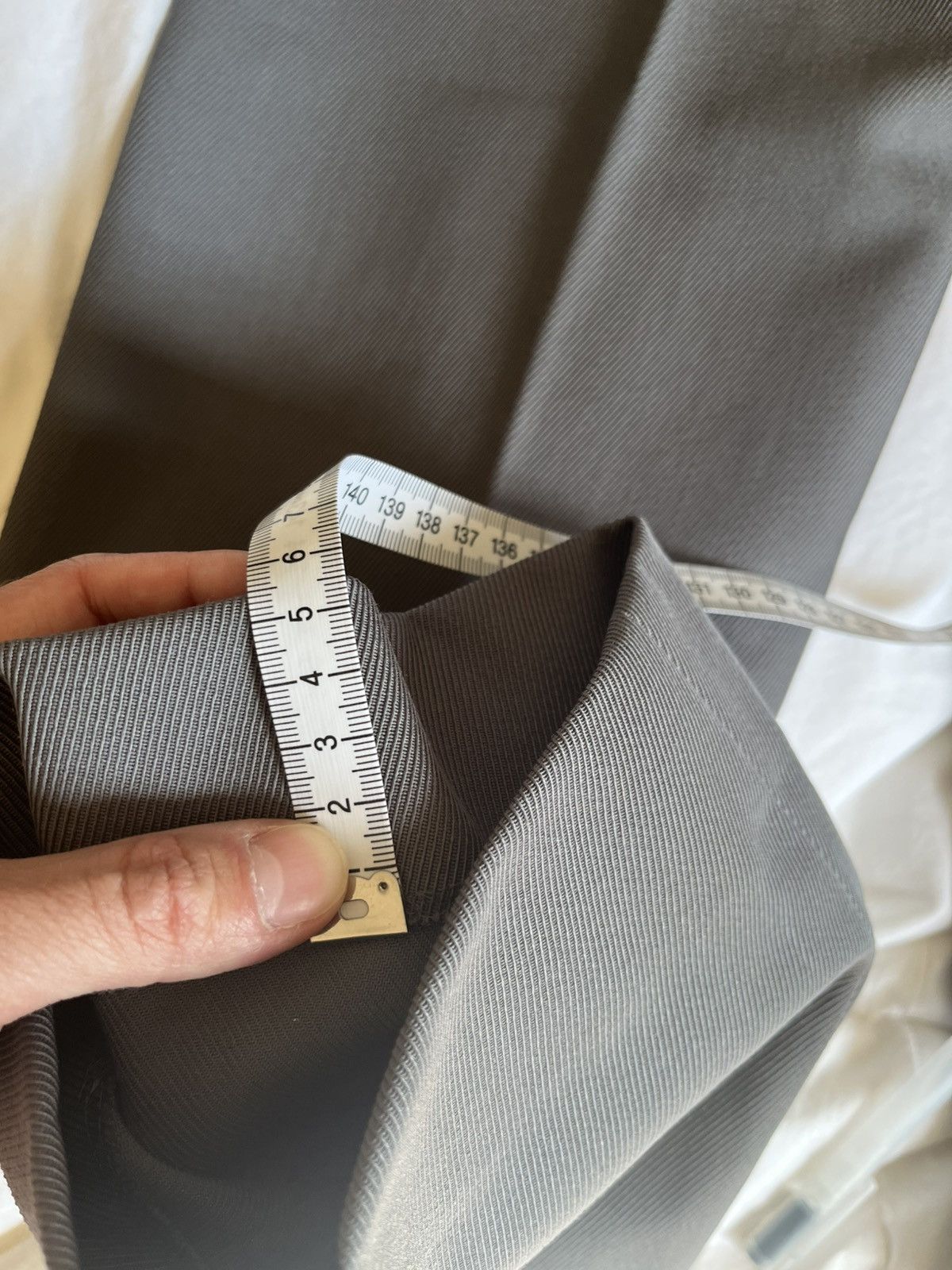 Lemaire Lemaire Grey Trousers Size US 30 / EU 46 - 14 Thumbnail