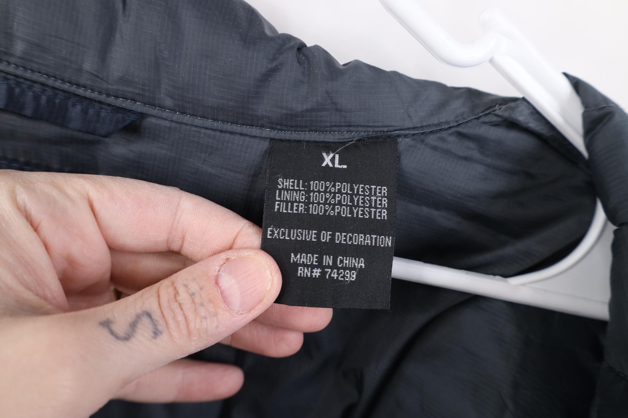 Ben Sherman Ben Sherman Quilted Full Zip Puffer Jacket Navy Blue Size US XL / EU 56 / 4 - 12 Thumbnail