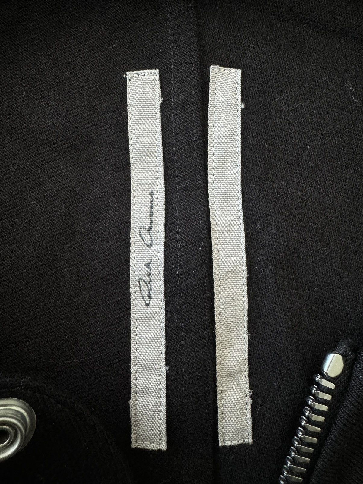 Rick Owens Rick Owens Windbreaker Black Cotton Zipped Hoodie Large Size US L / EU 52-54 / 3 - 6 Thumbnail