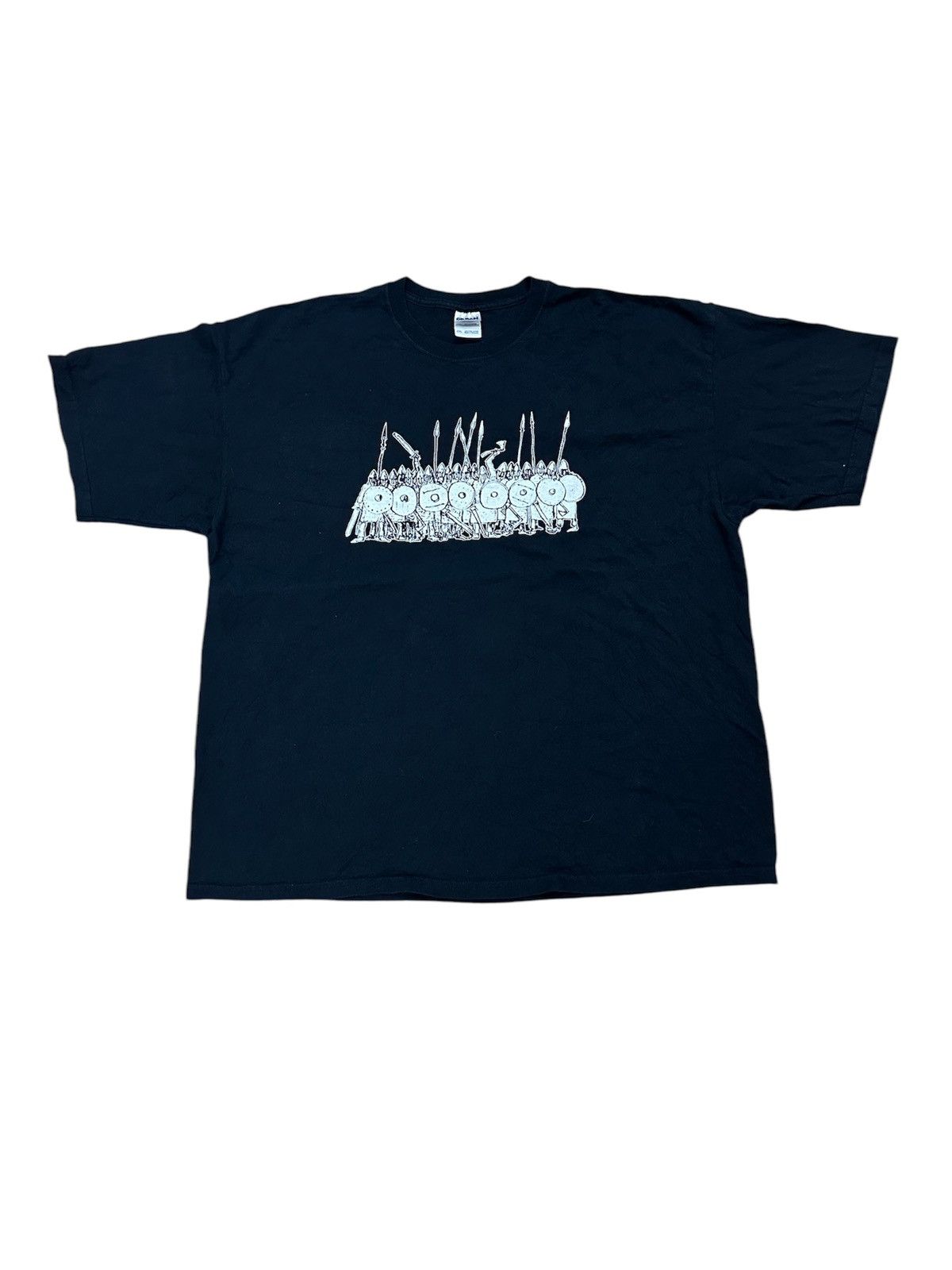 Rare Beautiful Vintage The Viking World Tour Metal Band Tee