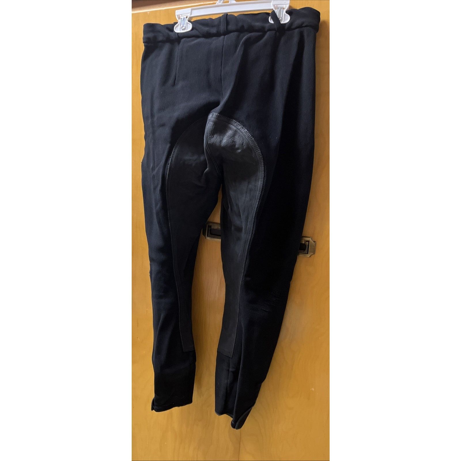 Vintage Tempi Equestrian Riding Pants Women Black Stretch Nylon Size 30" / US 8 / IT 44 - 6 Thumbnail