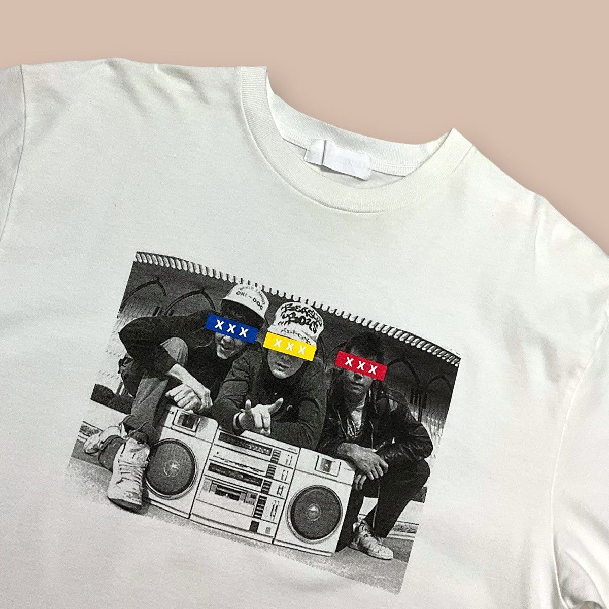 Hypebeast Beastie Boys X GOD SELECTION XXX Tee Size US L / EU 52-54 / 3 - 3 Thumbnail