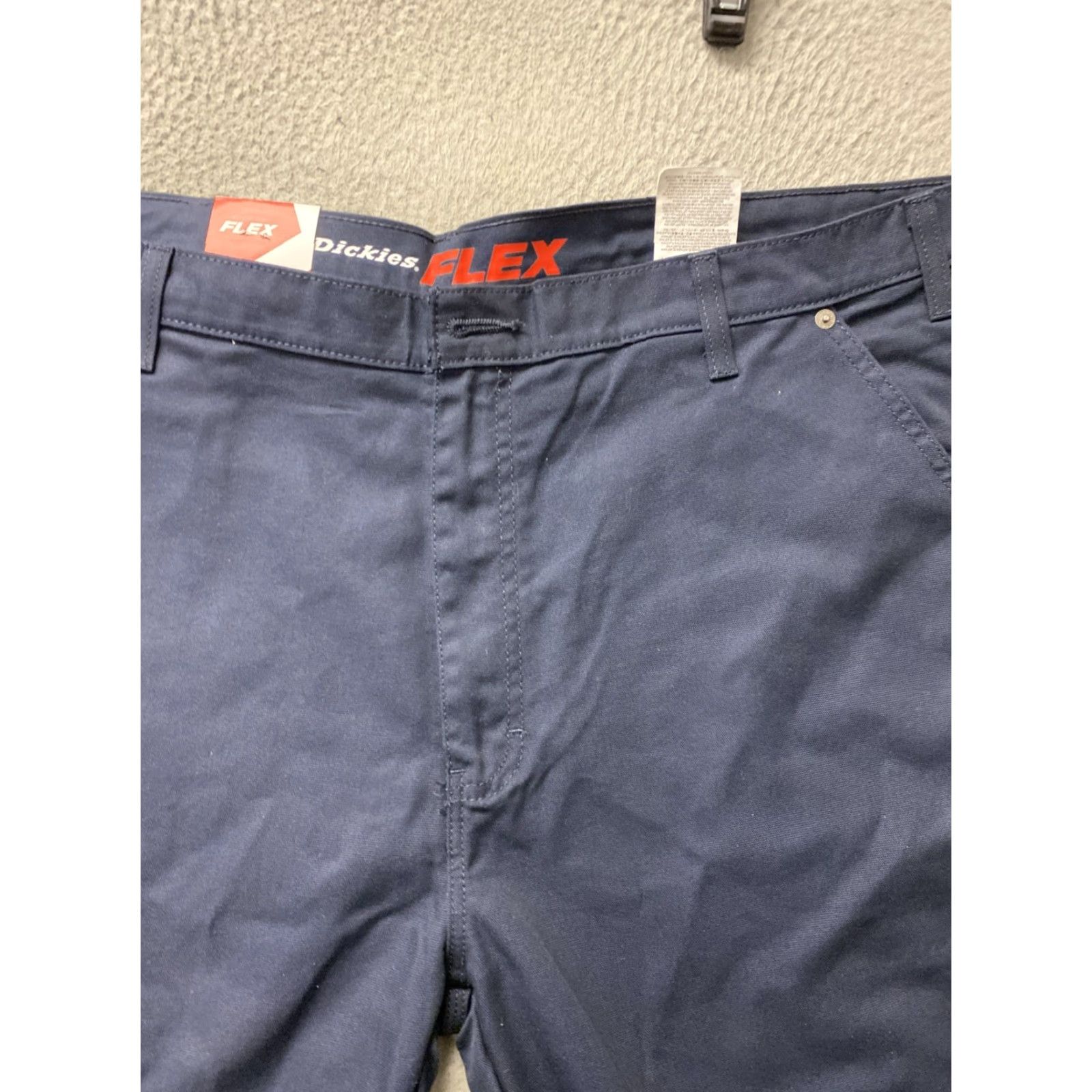 Dickies Dickies Flex Work Pants Mens 40x30 NAVY Original Fit Khaki Twill Chino /0523 Size US 40 / EU 56 - 3 Thumbnail