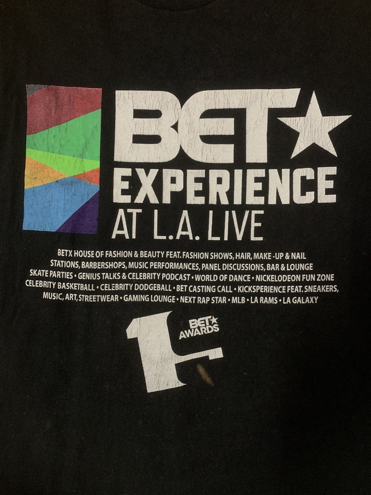 Rap Tees Bet Experience At L.A. Live T Shirt Size US M / EU 48-50 / 2 - 7 Thumbnail