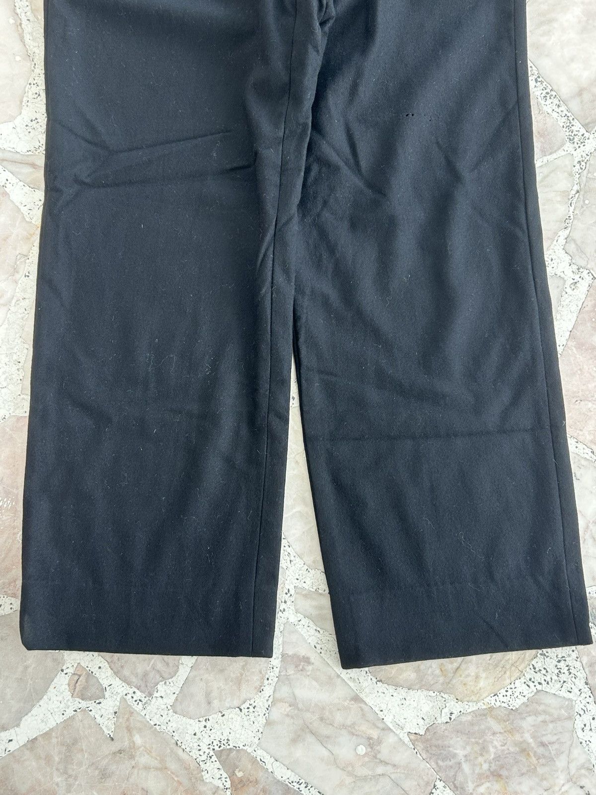 Comme des Garcons CDG Black Wool Trousers Size US 30 / EU 46 - 4 Thumbnail