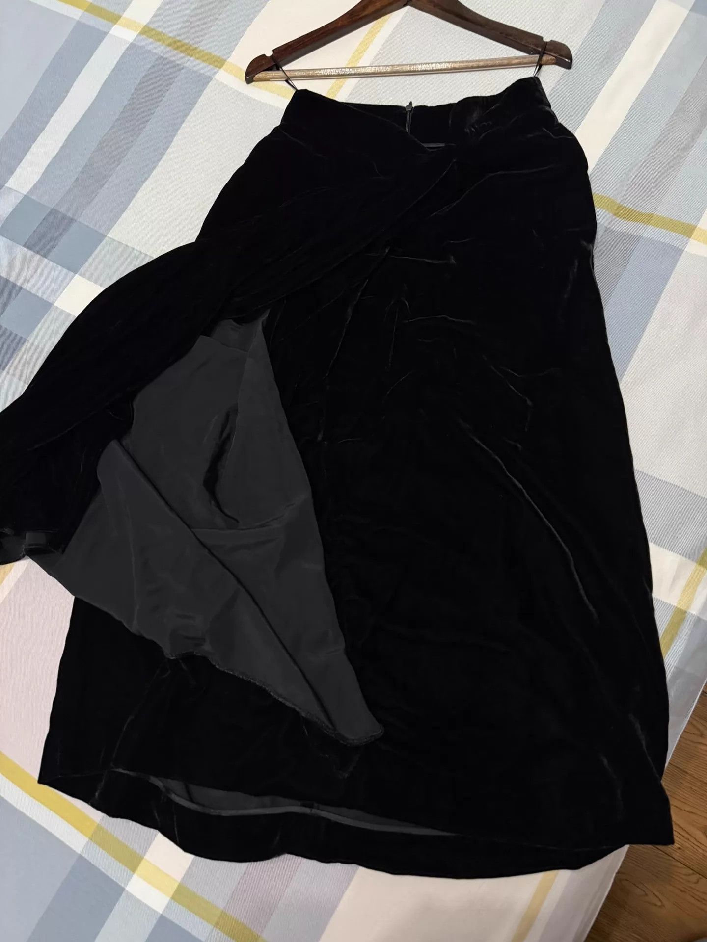 Simone Rocha Simone Rocha velvet skirt front ruffle Size 26" / US 2 / IT 38 - 2 Thumbnail