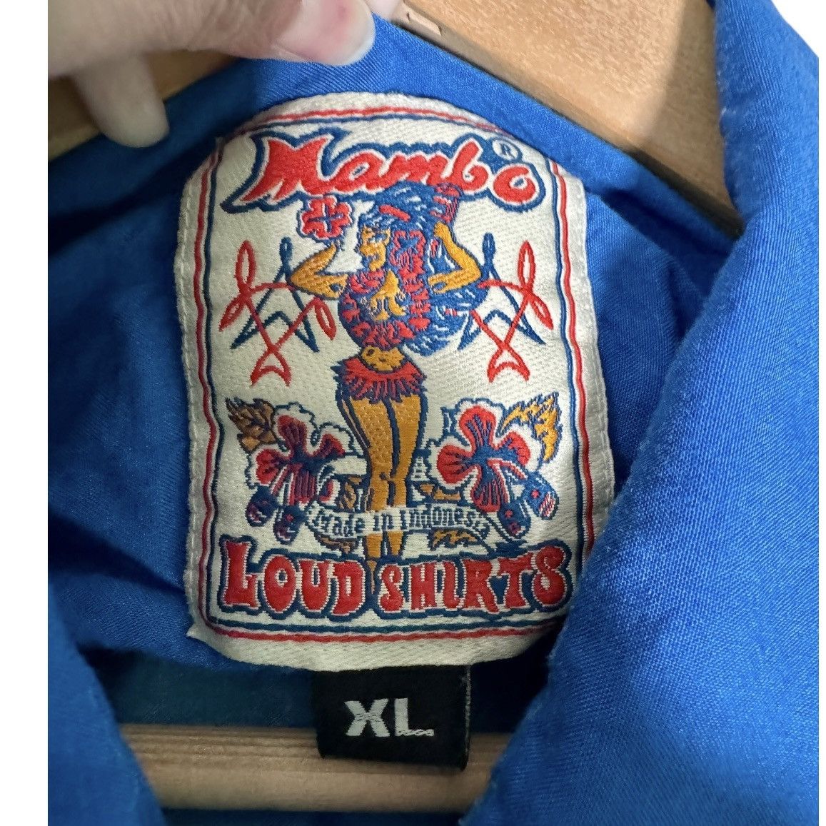 Mambo Vintage Mambo Loud Shirt Jesus on a Bicycle Shirt Sleeve Size US XL / EU 56 / 4 - 2 Thumbnail