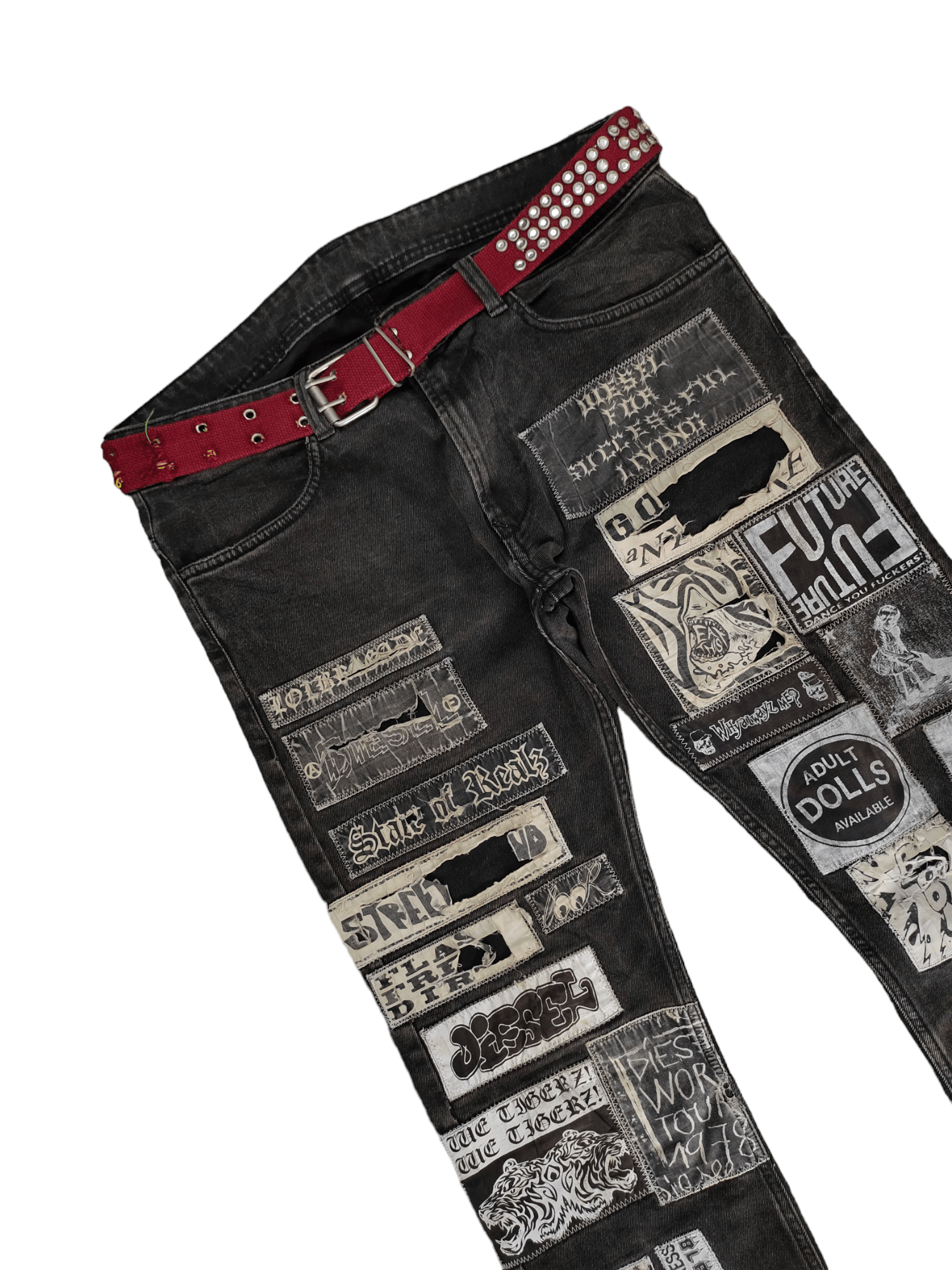 Diesel × If Six Was Nine × Undercover Diesel Jeans Patches Distress Faded Punk Undercover Style Size US 32 / EU 48 - 6 Thumbnail