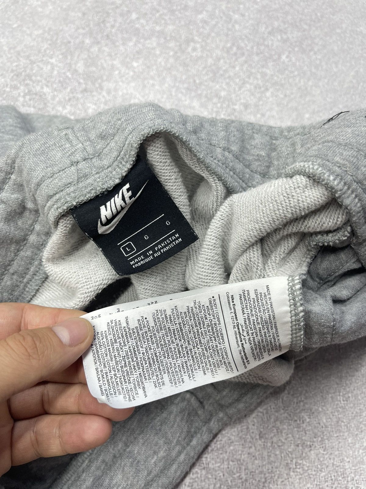 Nike Mens Nike Basic Sweatpants Grey Y2K ACG Jordan Size US 34 / EU 50 - 7 Thumbnail