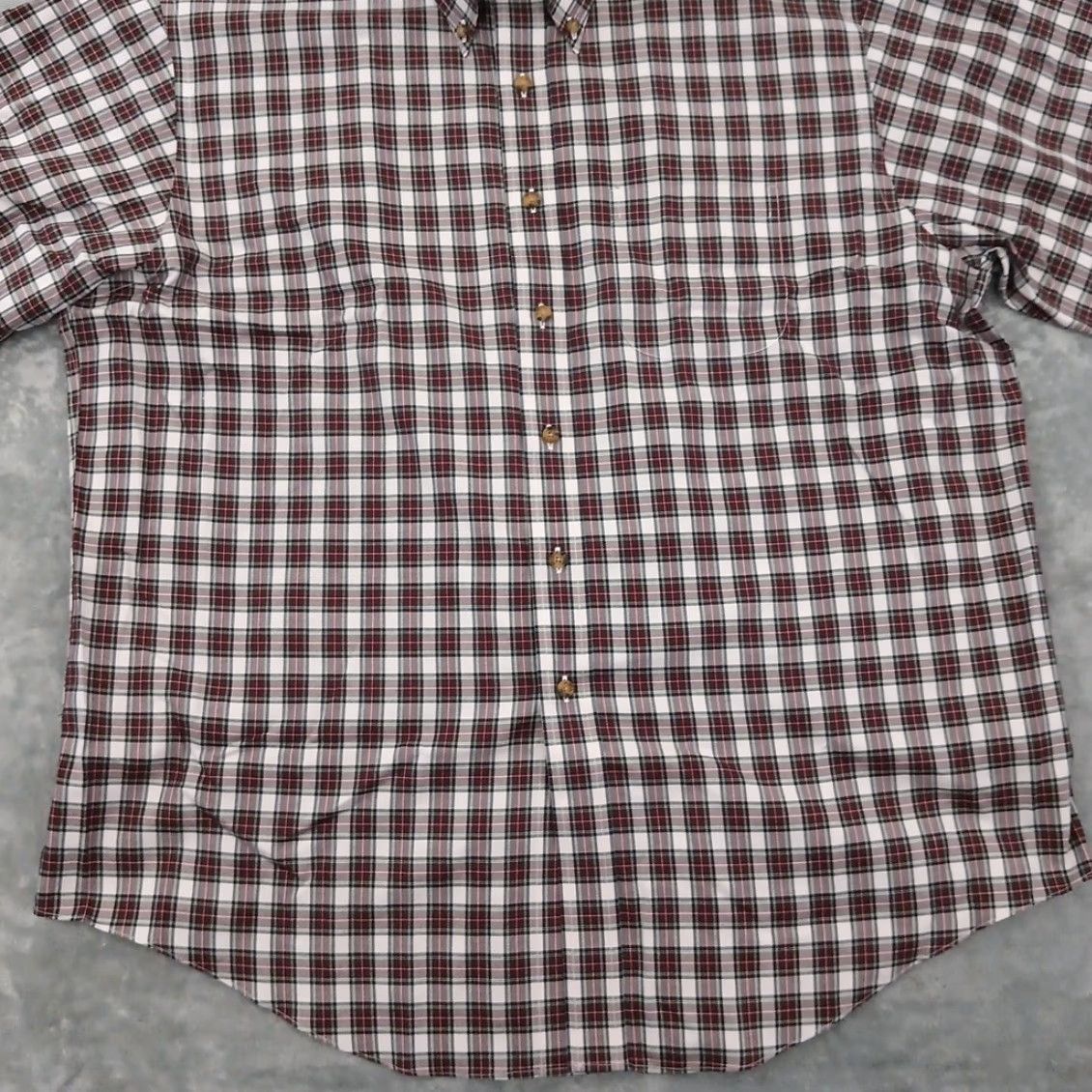 Brooks Brothers Brooks Brothers Shirt Mens XL Red Plaid Oversized Long Sleeve Button Down Cotton Size US XL / EU 56 / 4 - 4 Thumbnail