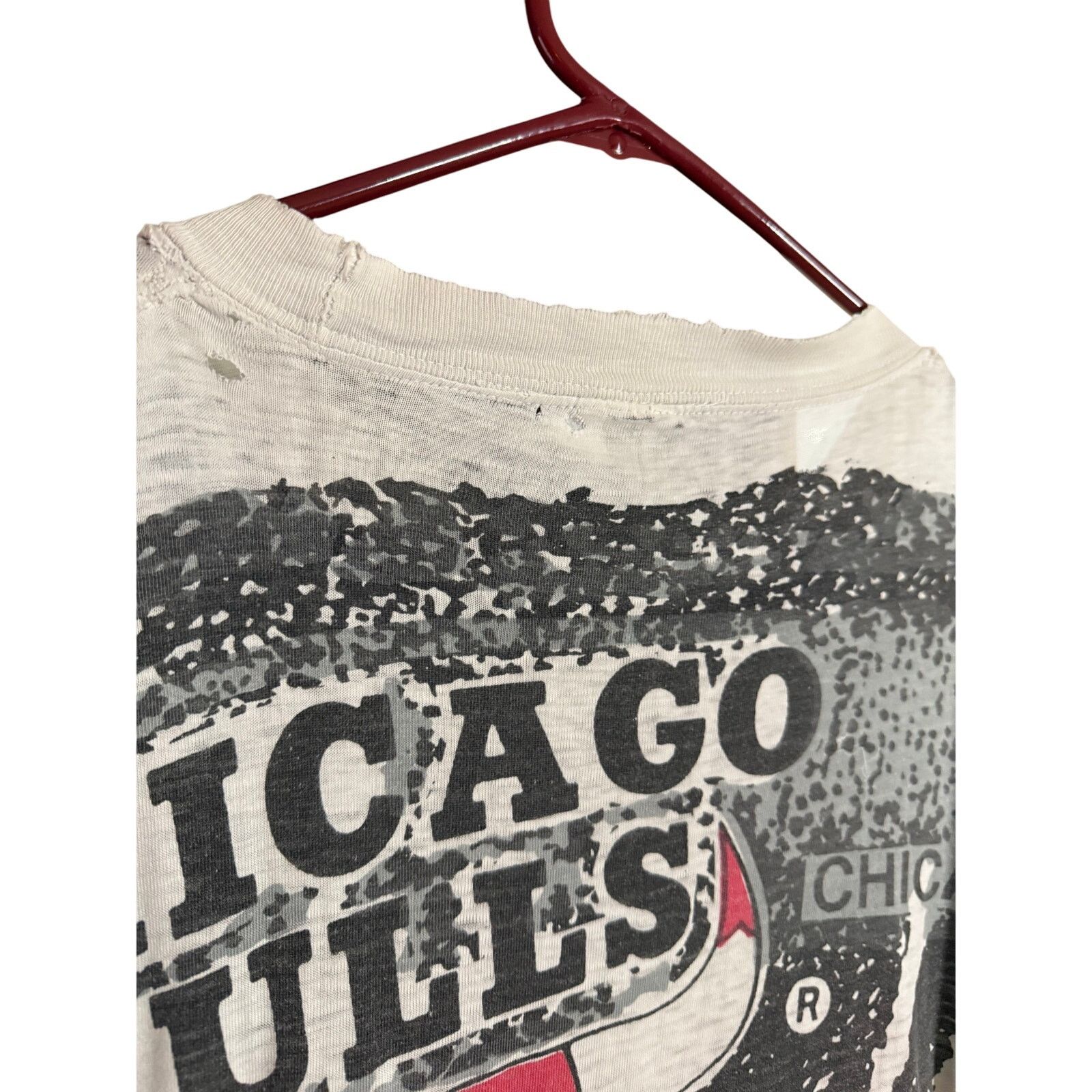 NBA Vintage Chicago Bulls AOP Tee Size US XL / EU 56 / 4 - 4 Thumbnail