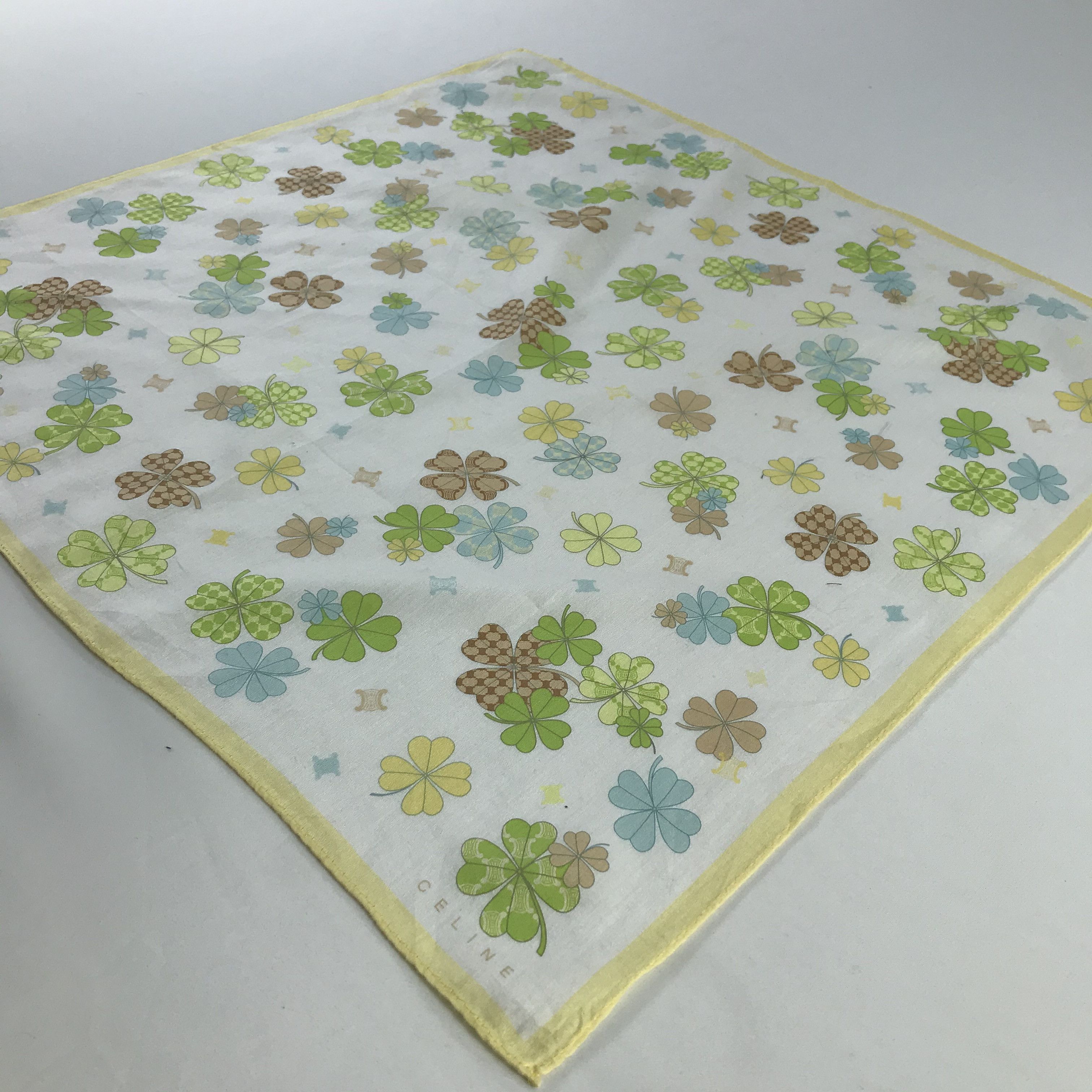 Celine × Vintage Celine Bandana / Handkerchief / Neckerchief - S840 Size ONE SIZE - 2 Thumbnail