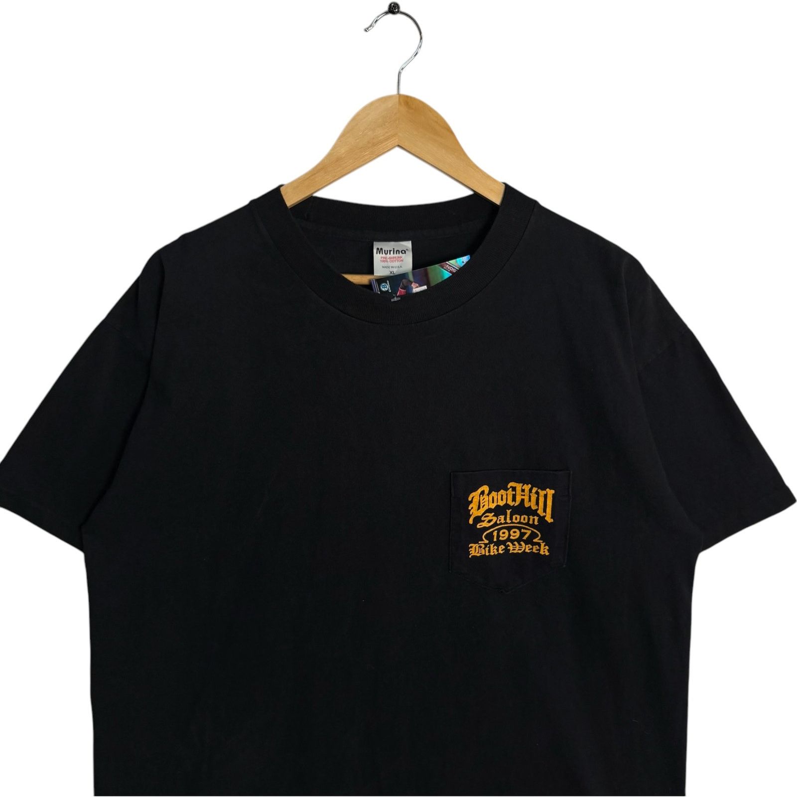 Vintage Vintage Boot Hill Saloon Bike Week Tee 1997 XL Size US XL / EU 56 / 4 - 2 Thumbnail