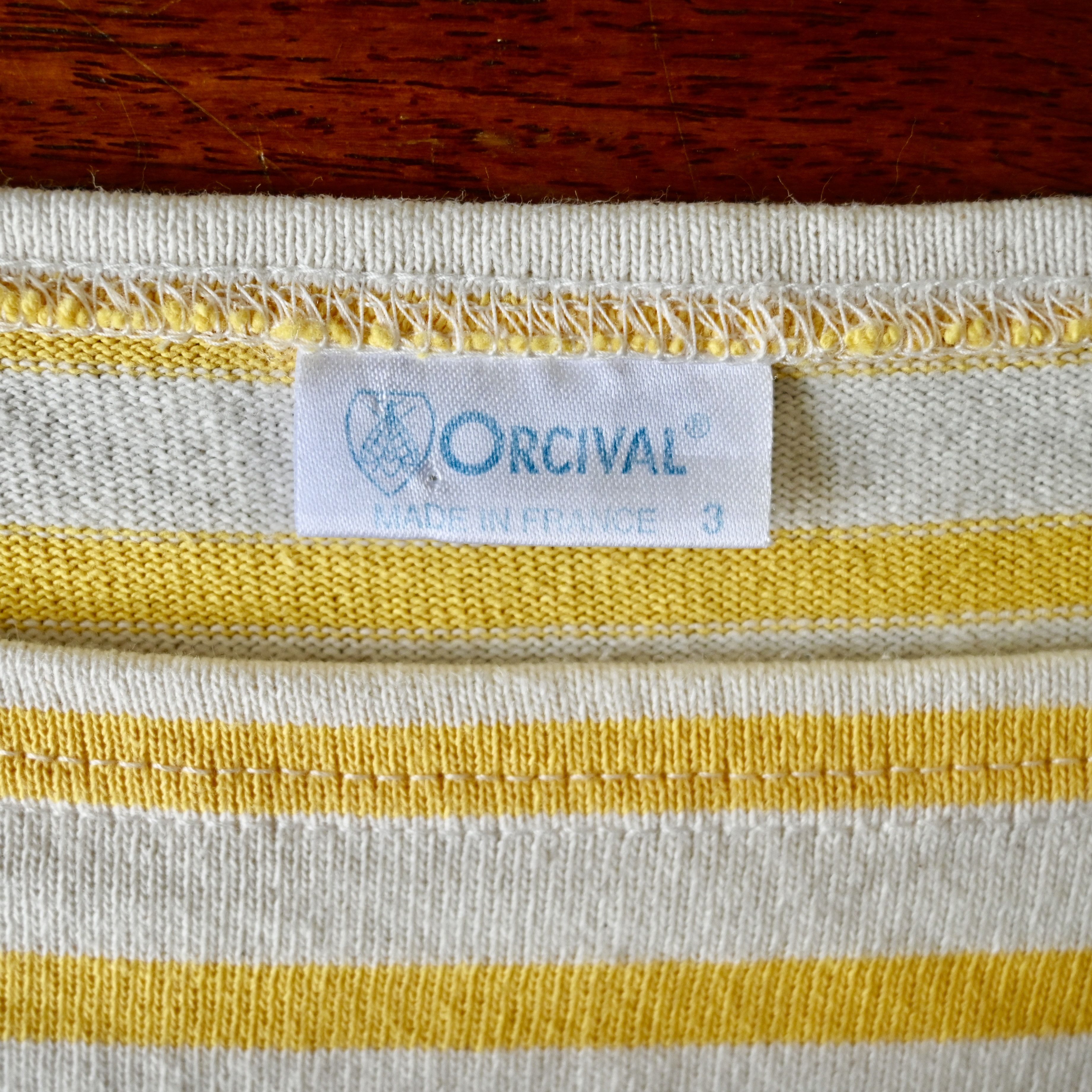 Orcival Orcival heavyweight cotton breton basque shirt, size 3 Size US S / EU 44-46 / 1 - 8 Thumbnail