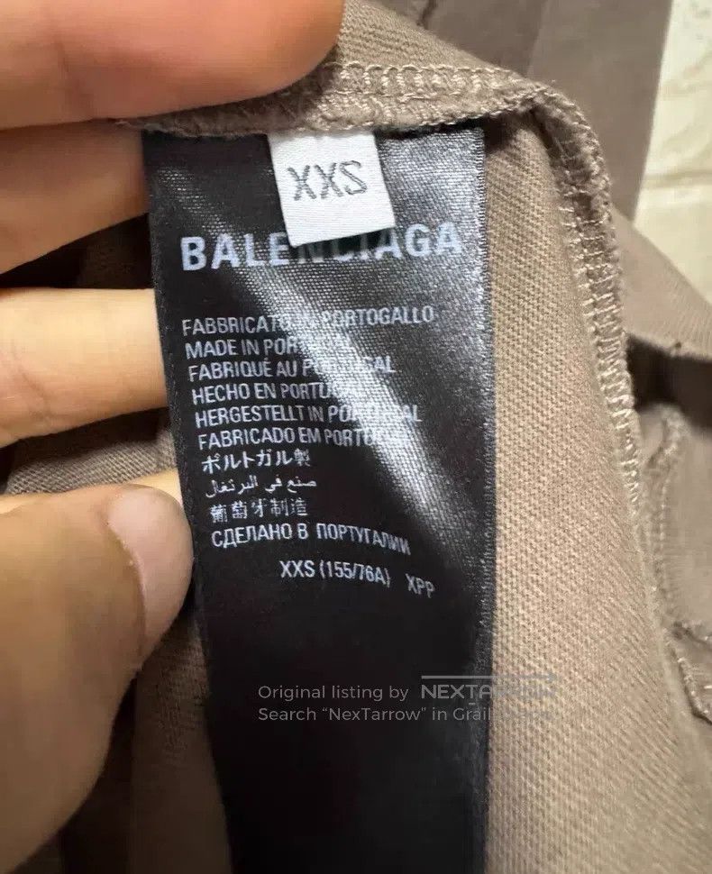 Balenciaga Balenciaga Distressed Hooded Sweatshirt Size US XXS / EU 40 - 5 Thumbnail