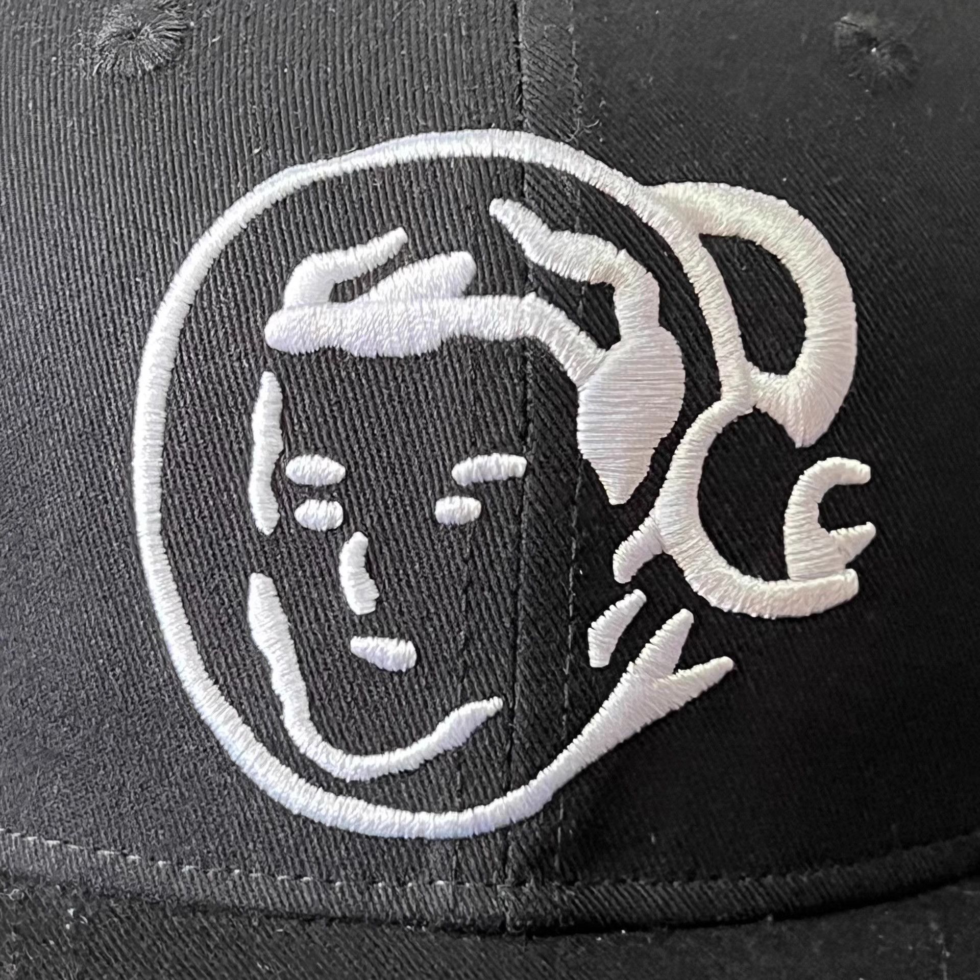 Billionaire Boys Club BBC Classic Astronaut Head Flat Brim Baseball Cap Q7 Size ONE SIZE - 8 Thumbnail