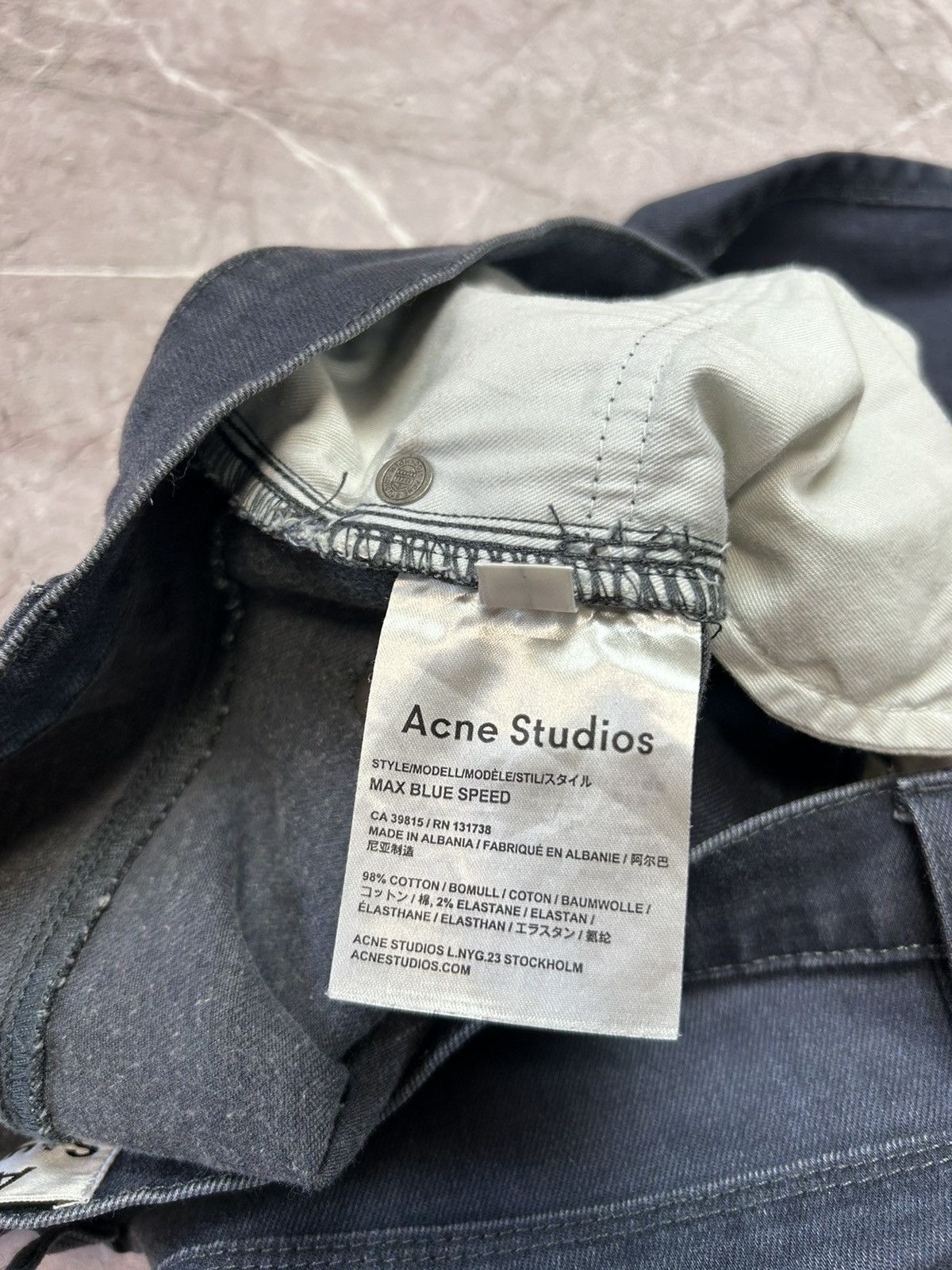 Acne Studios ACNE STUDIOS DENIM PANTS Y2K Jeans Size US 34 / EU 50 - 5 Thumbnail