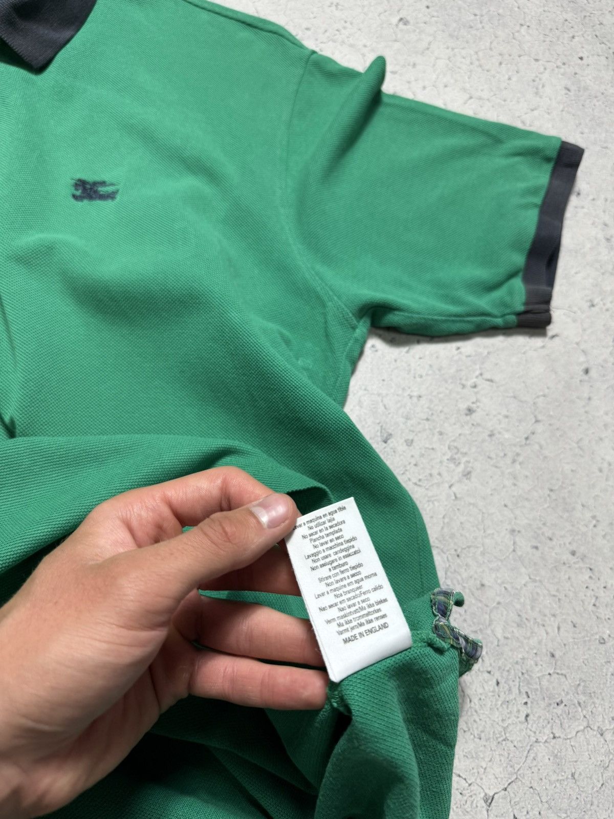 Burberry Burberrys London Vintage Luxury Polo Shirt Size US L / EU 52-54 / 3 - 10 Thumbnail