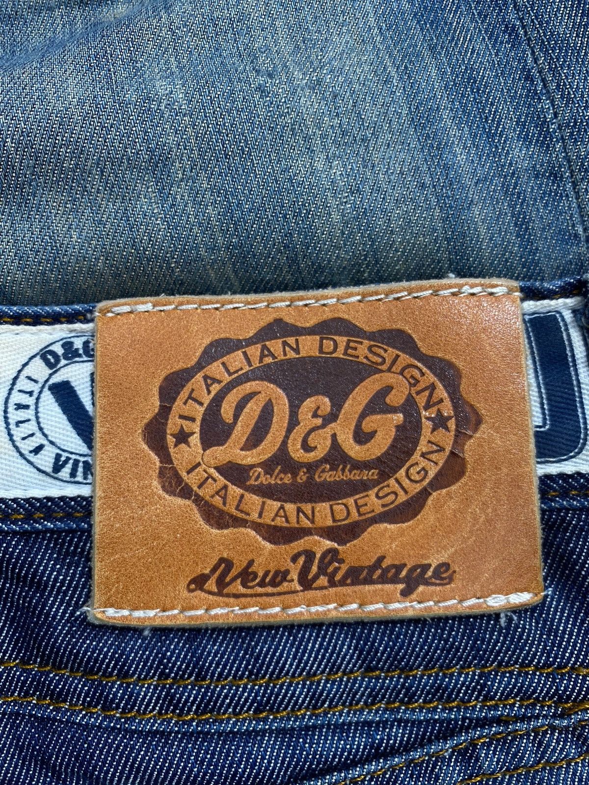 Dolce & Gabbana Vintage Dolce & Gabbana whiskers Ripped Jeans Size US 30 / EU 46 - 12 Thumbnail