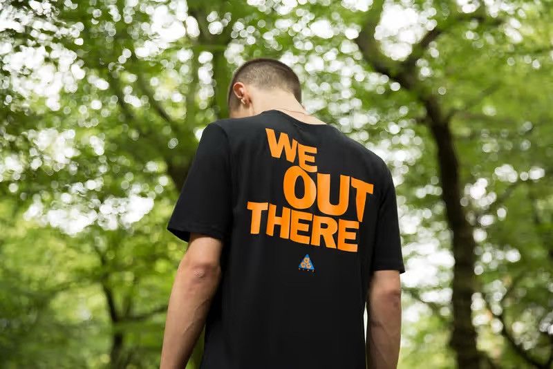 Nike ACG 🇺🇸 Y2K Nike ACG We Out There T-Shirt Rare Retro Hype Size US S / EU 44-46 / 1 - 2 Thumbnail
