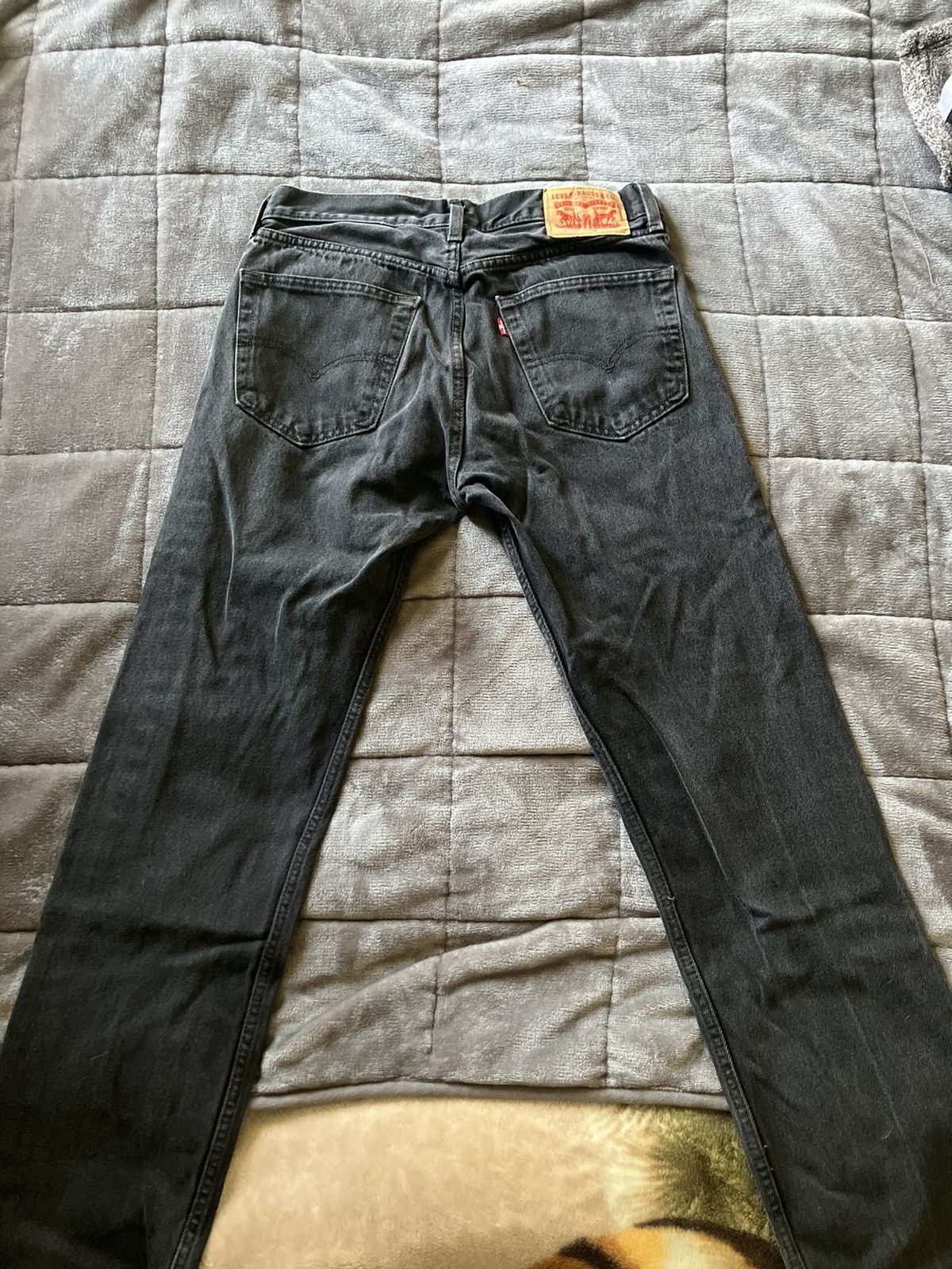 Levi's Black Denim Levi Jeans Size US 32 / EU 48 - 2 Thumbnail