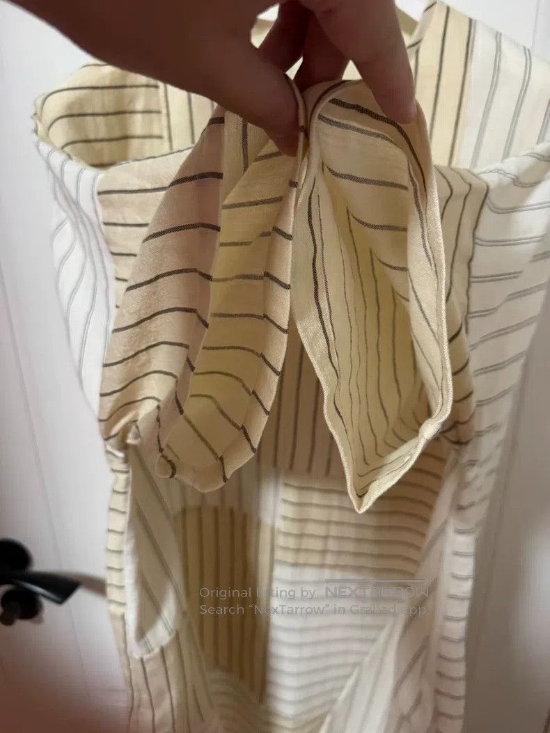 Loewe Loewe Asymmetrical Short Sleeve Dress with Small Logo on C Size XS / US 0-2 / IT 36-38 - 7 Thumbnail