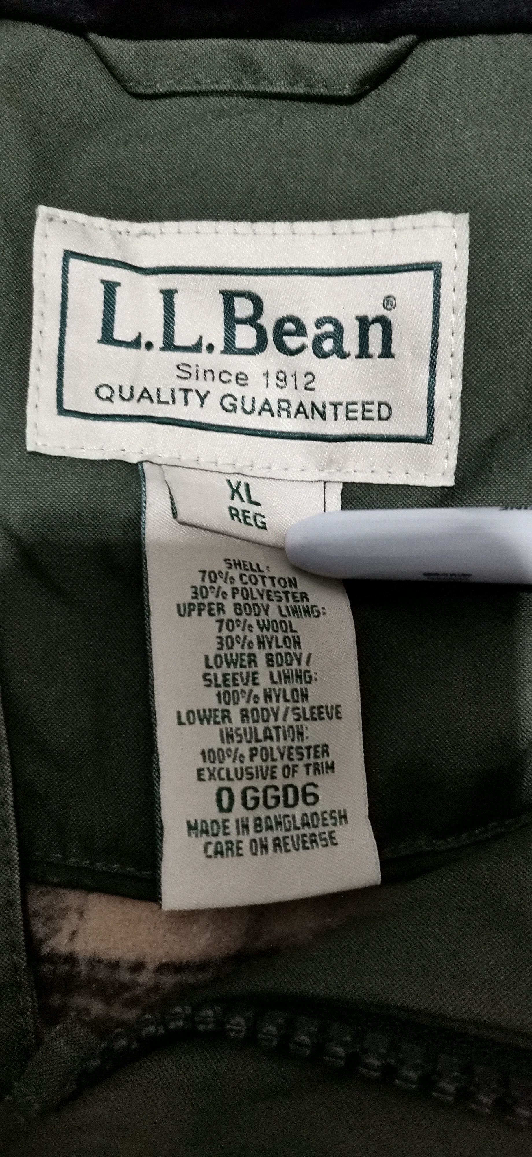 L.L. Bean Vintage LL Bean Heavy Jacket Mens XL Gortex Heavy Insulated Size US XL / EU 56 / 4 - 3 Thumbnail