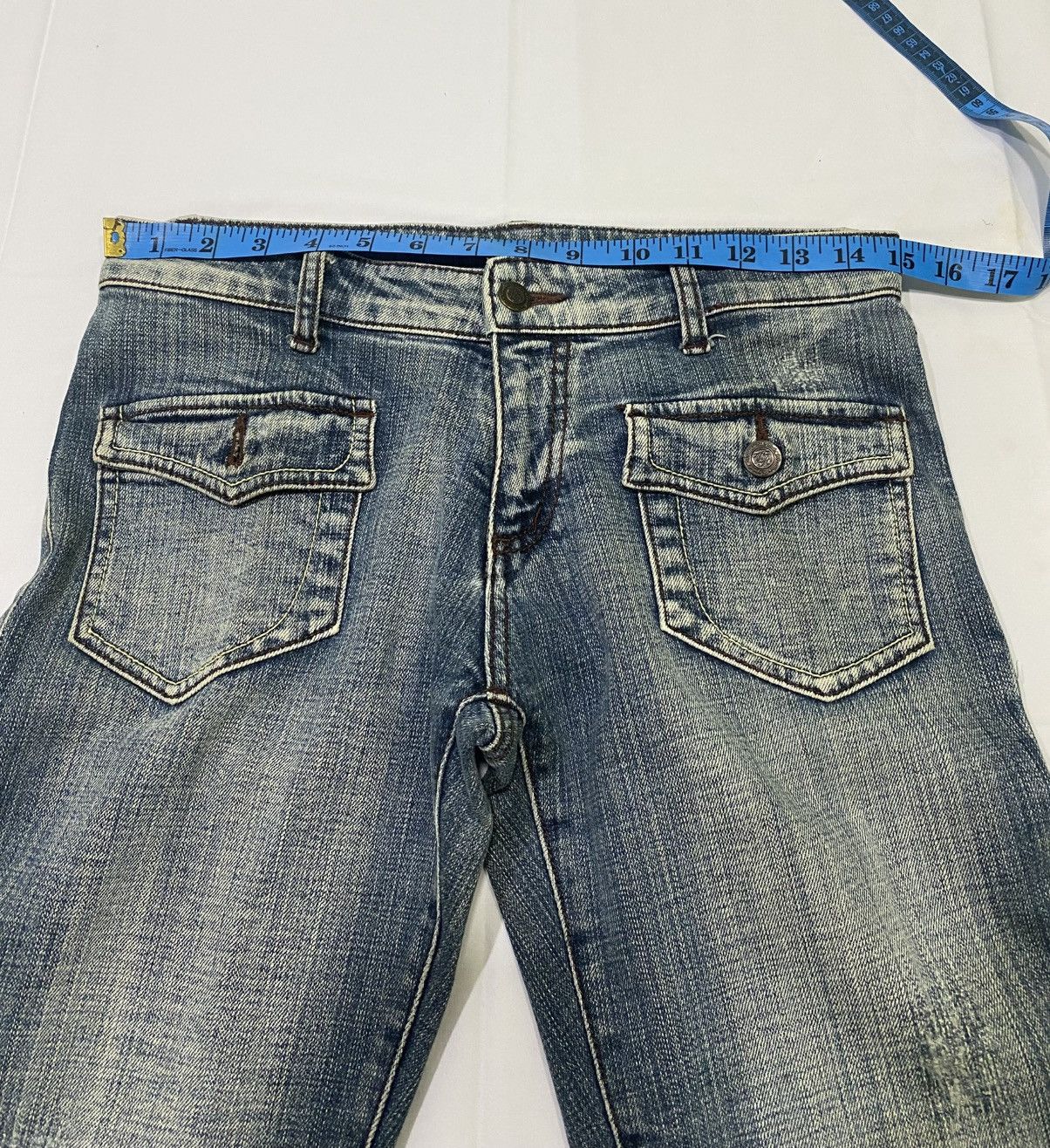 Weather Report Japanese brand X Weather report flare jeans Size US 30 / EU 46 - 13 Thumbnail