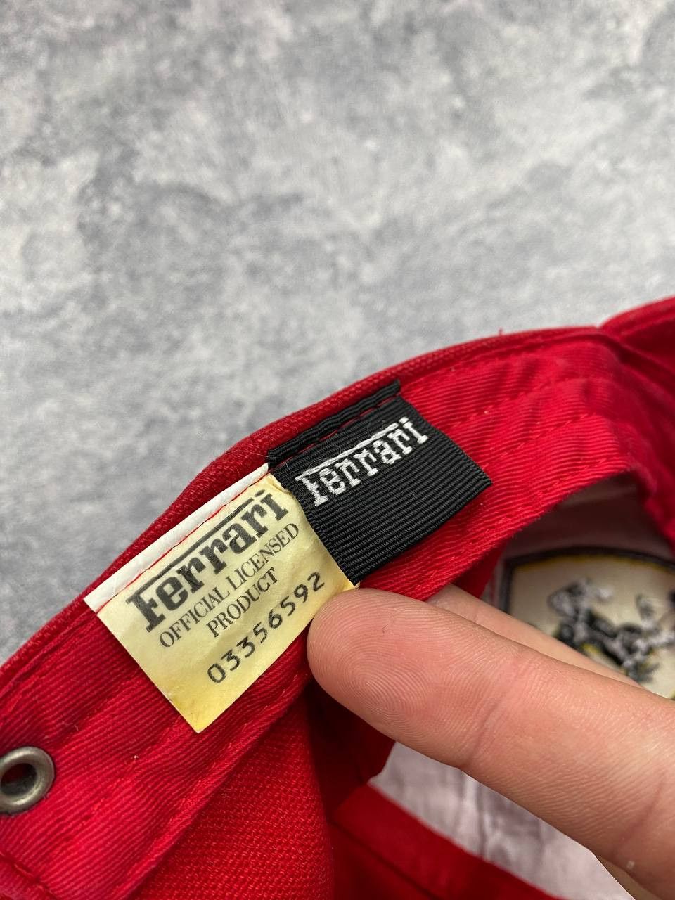 Ferrari × Formula 1 Vintage Ferrari Cap 1999 Official Merchandise Size ONE SIZE - 8 Thumbnail