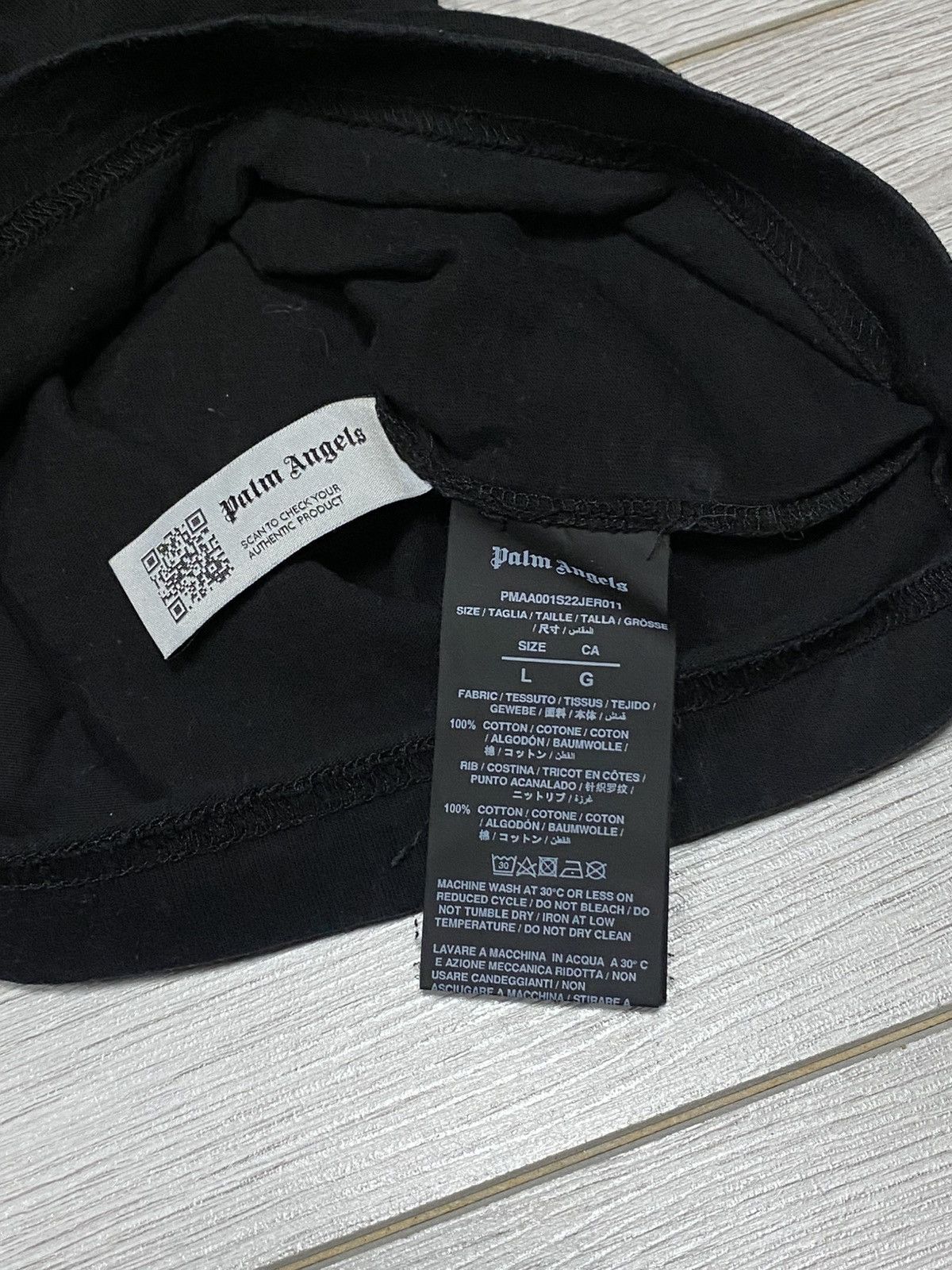 Palm Angels Palm Angels🦈 half shark big logo t-shirt spell out Size US L / EU 52-54 / 3 - 5 Thumbnail