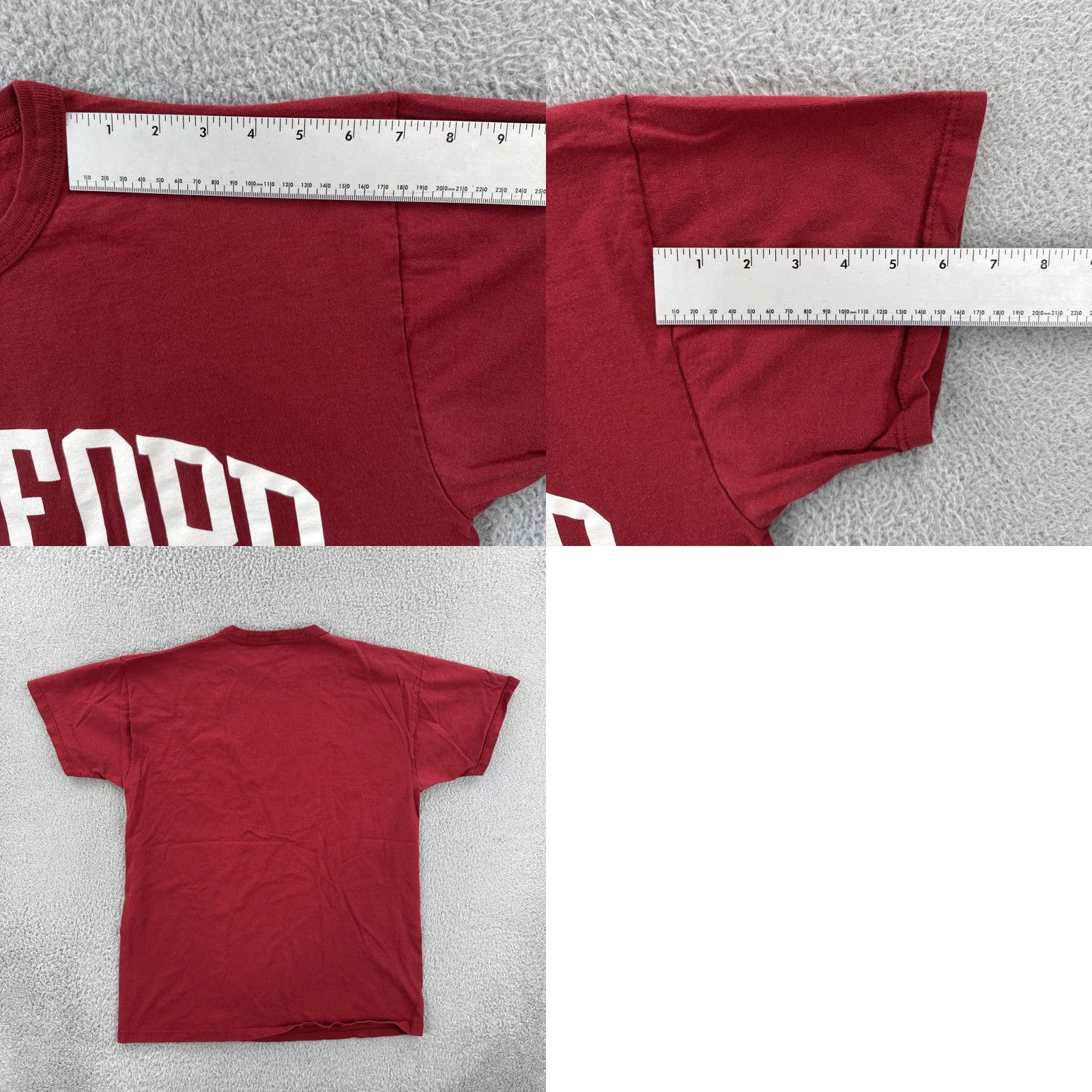 Russell Athletic VINTAGE Russell Athletic Mens Large Red Short Sleeve T Shirt Stanford University Size US L / EU 52-54 / 3 - 9 Thumbnail