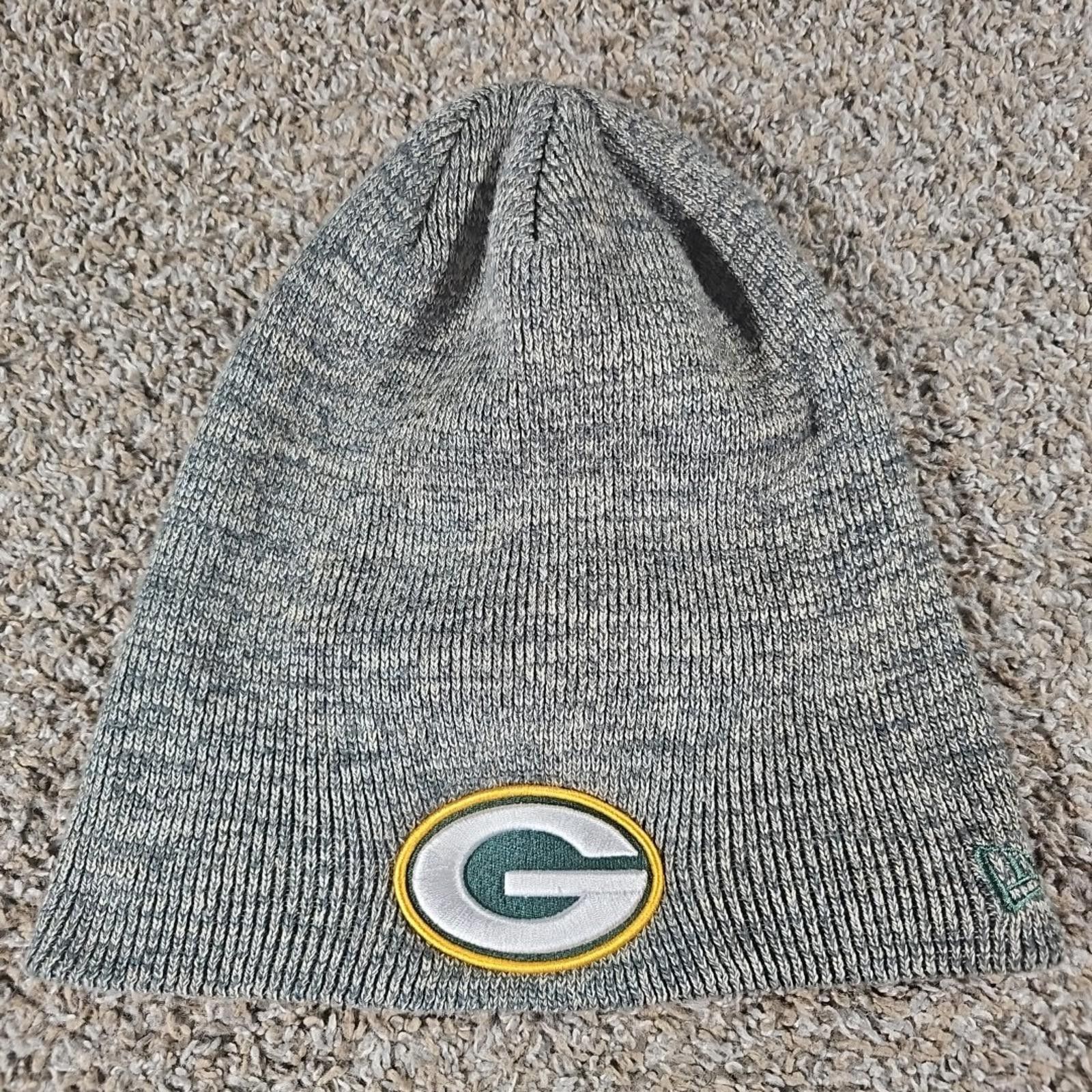 New Era NewEra Green Bay Packers Thick Winter Beanie Hat 100%Acrylic Size ONE SIZE - 1 Thumbnail