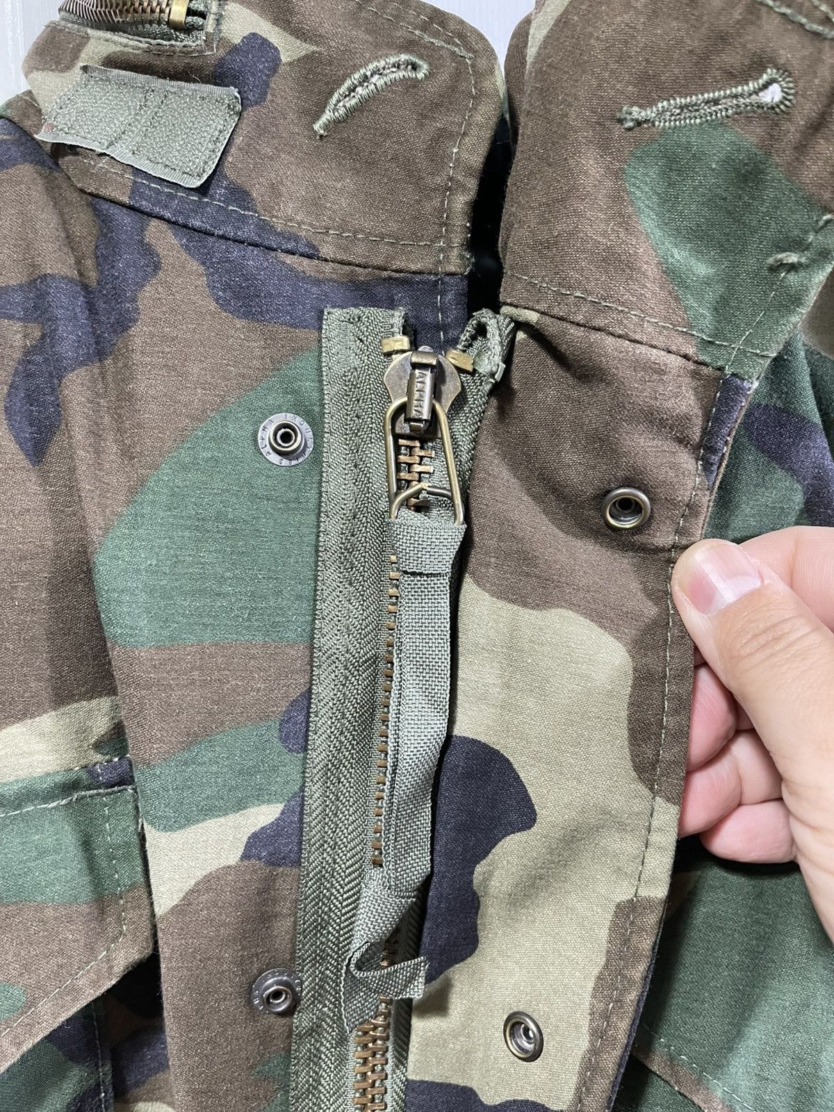 Alpha Industries Woodland Camo M65 Cold Weather Field Jacket Size US M / EU 48-50 / 2 - 3 Thumbnail