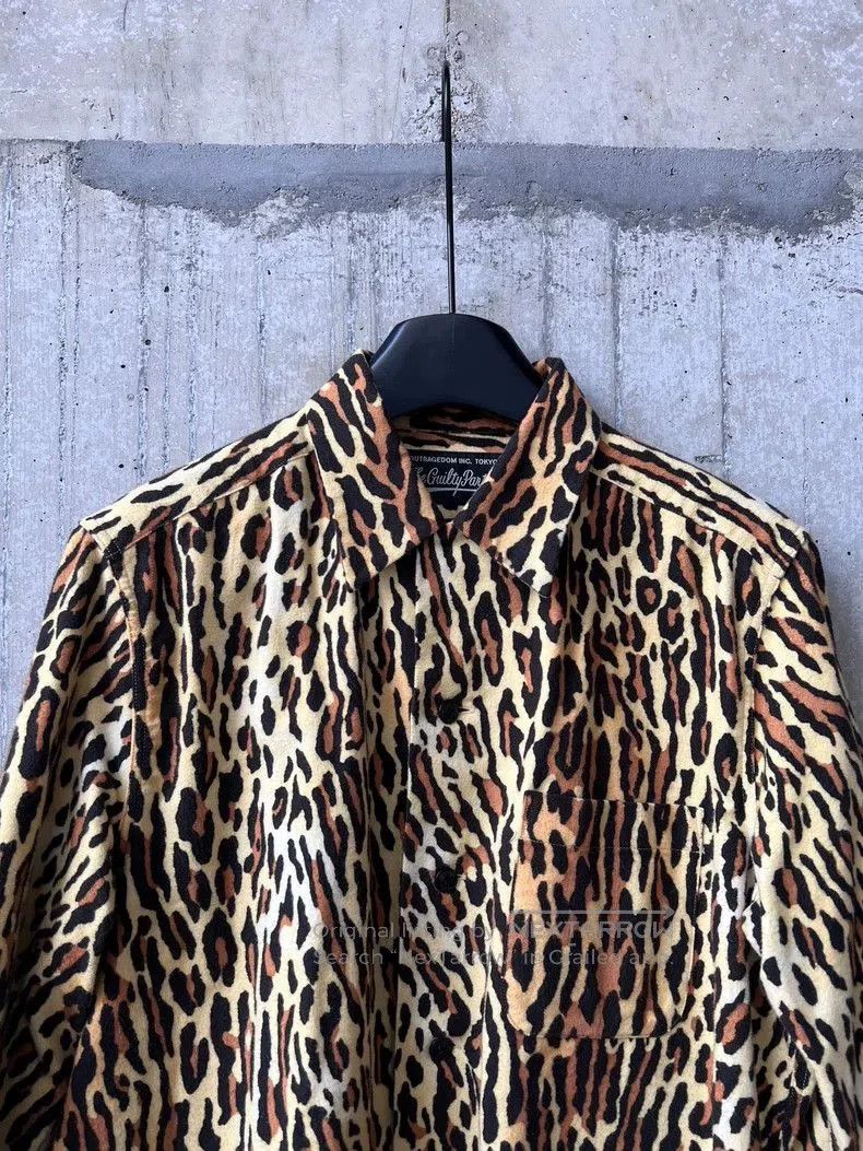 Wacko Maria Wacko Maria Leopard Suede Shirt Jacket Size US S / EU 44-46 / 1 - 3 Thumbnail