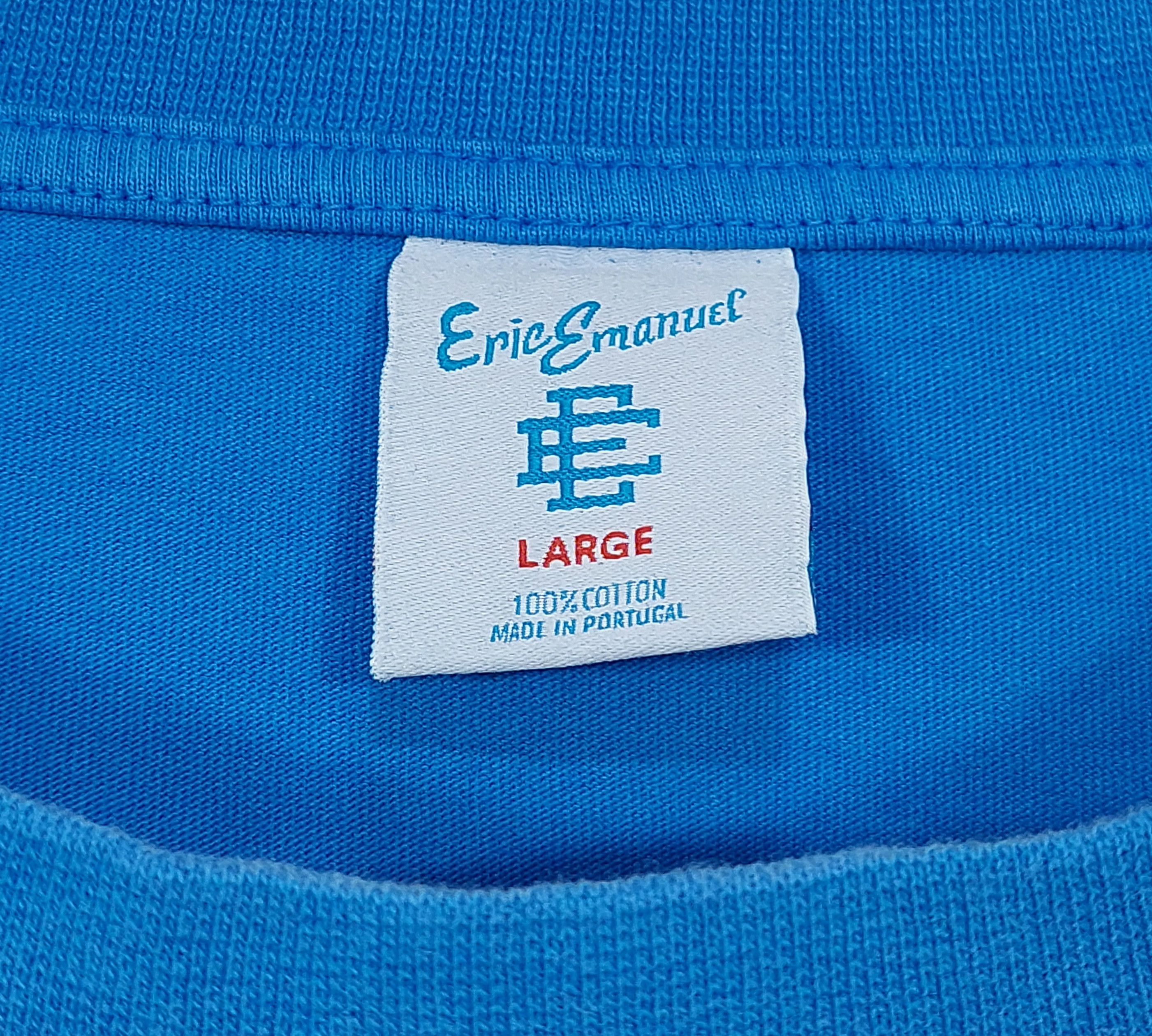 Eric Emanuel EE Villanova cut off tshirt - washed blue L Size US L / EU 52-54 / 3 - 3 Thumbnail
