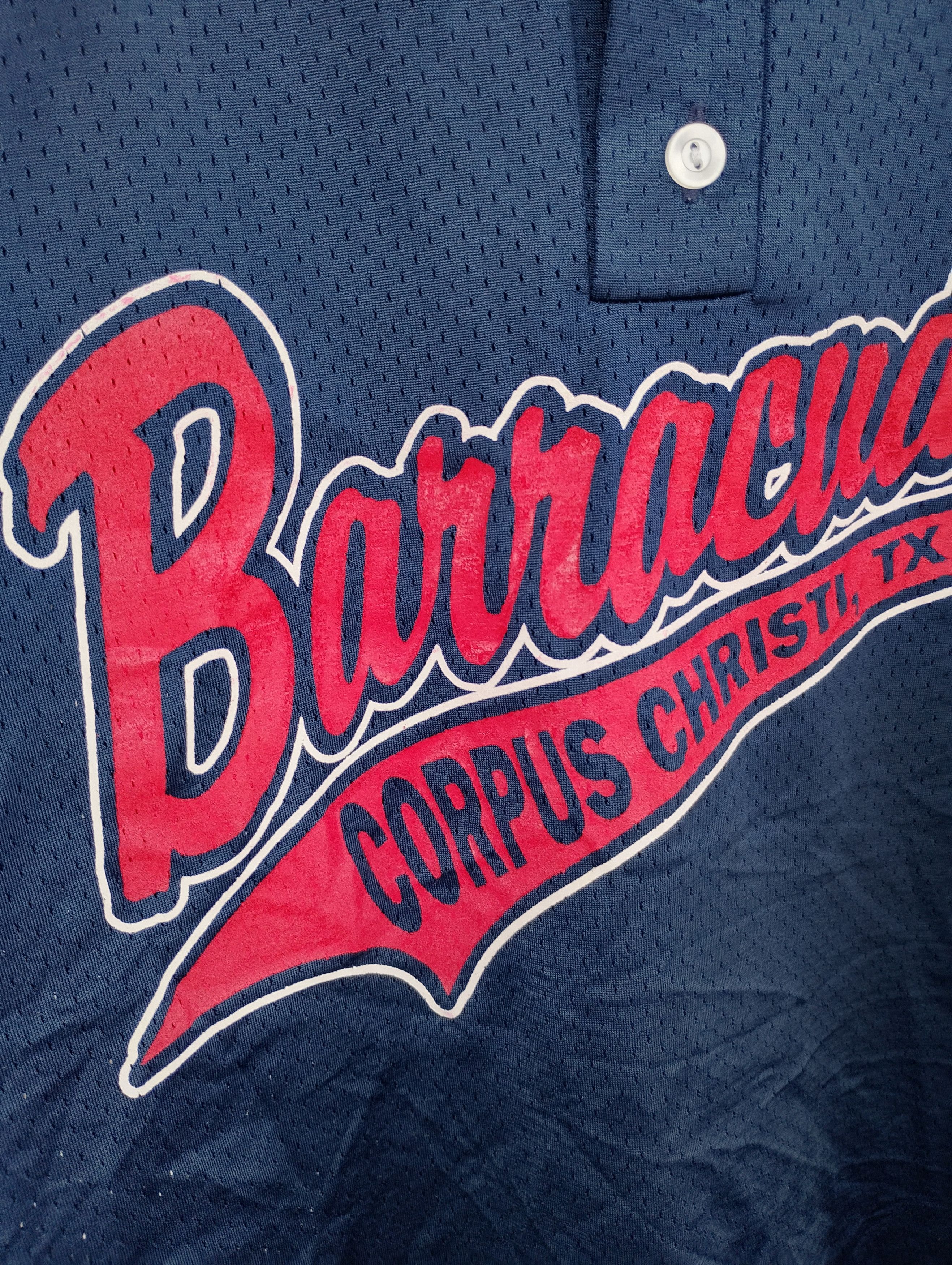 Vintage Corpus Christi Barracudas TX Vintage Gator jersey #3 sz S Size US S / EU 44-46 / 1 - 5 Thumbnail