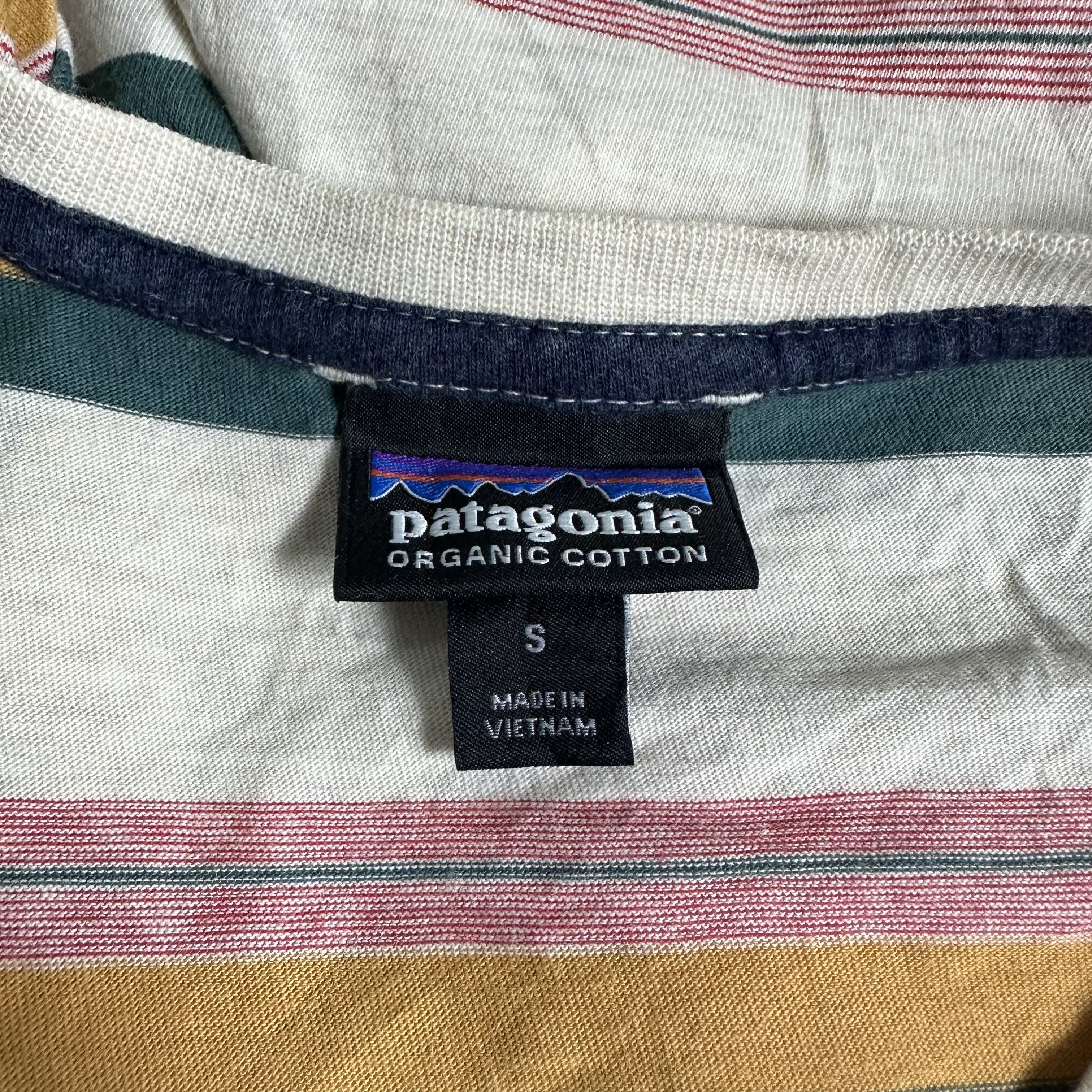 Patagonia 🔥RARE🔥Vintage Patagonia Striped Single Pocket T-shirt Size US S / EU 44-46 / 1 - 5 Thumbnail