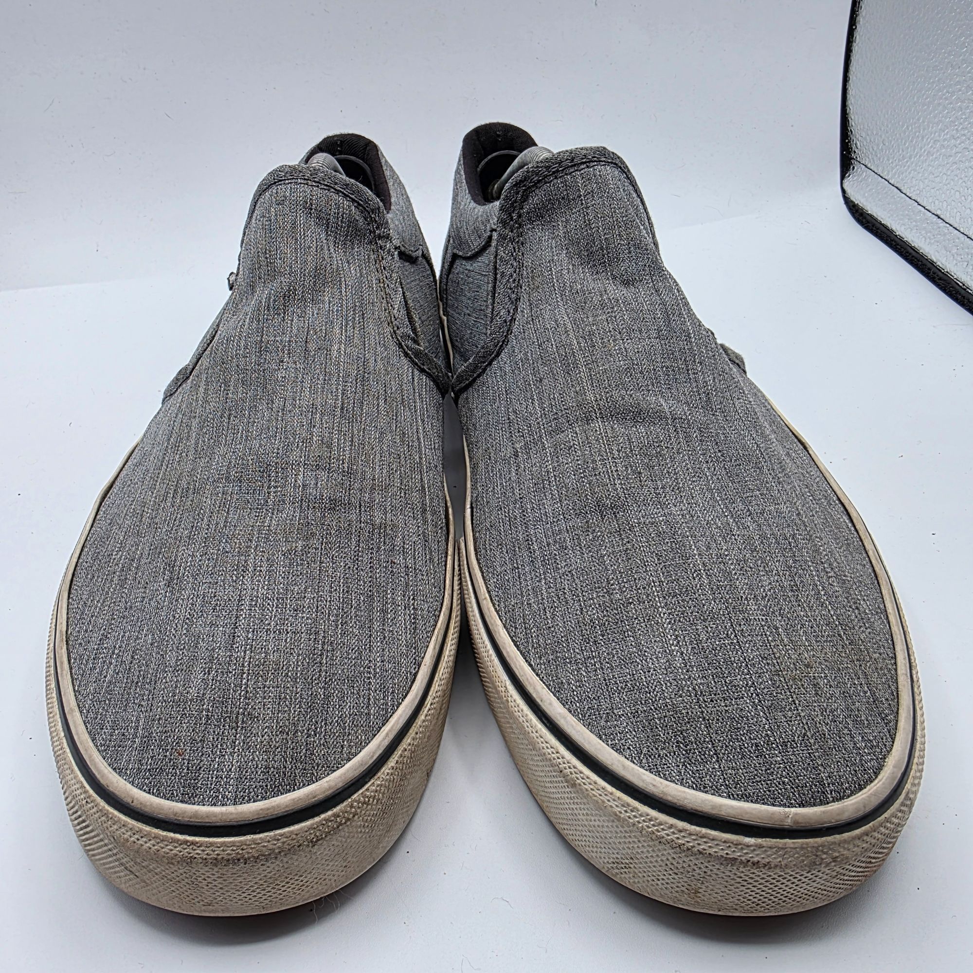 Vans Vans Asher Skate Slip On Mens Size 13 Gray Shoes Casual Outd Size US 13 / EU 46 - 2 Thumbnail